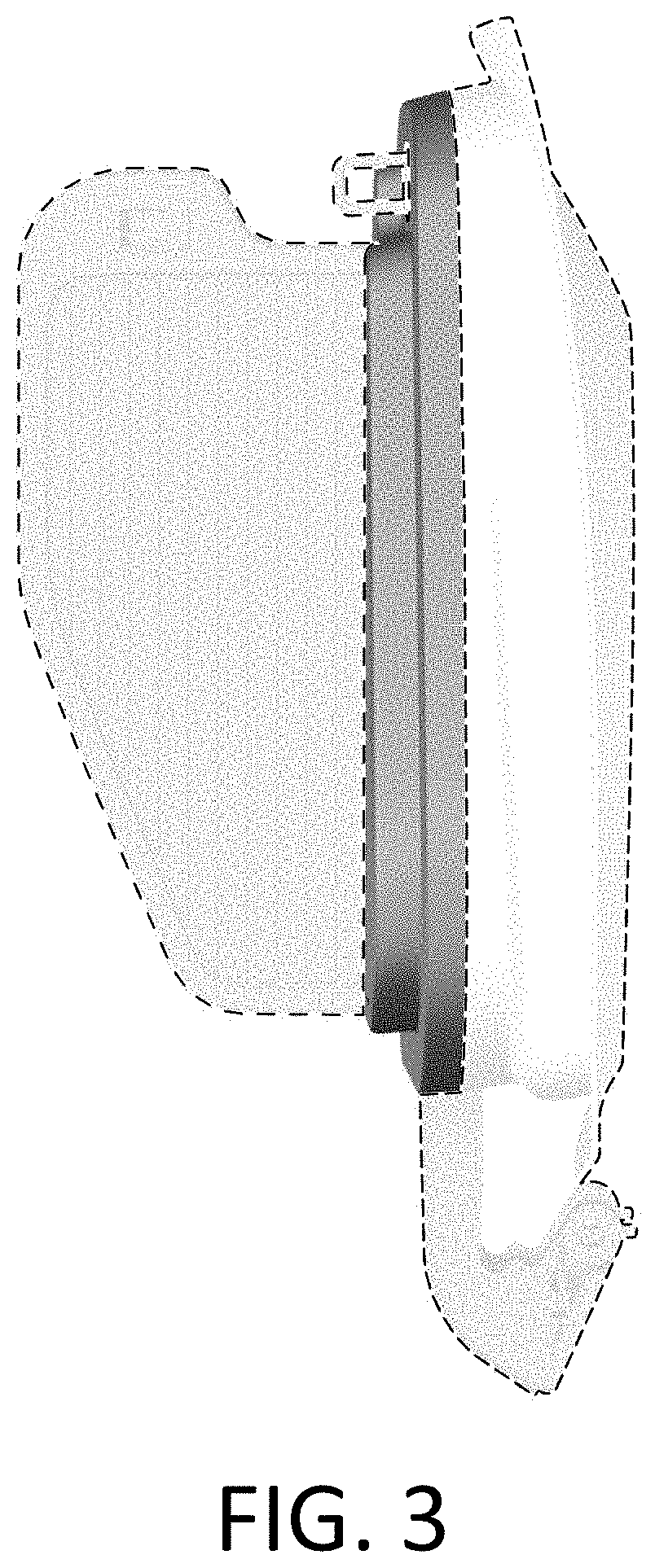 Patent USD0999697 Figure 3 – Vehicle storage door