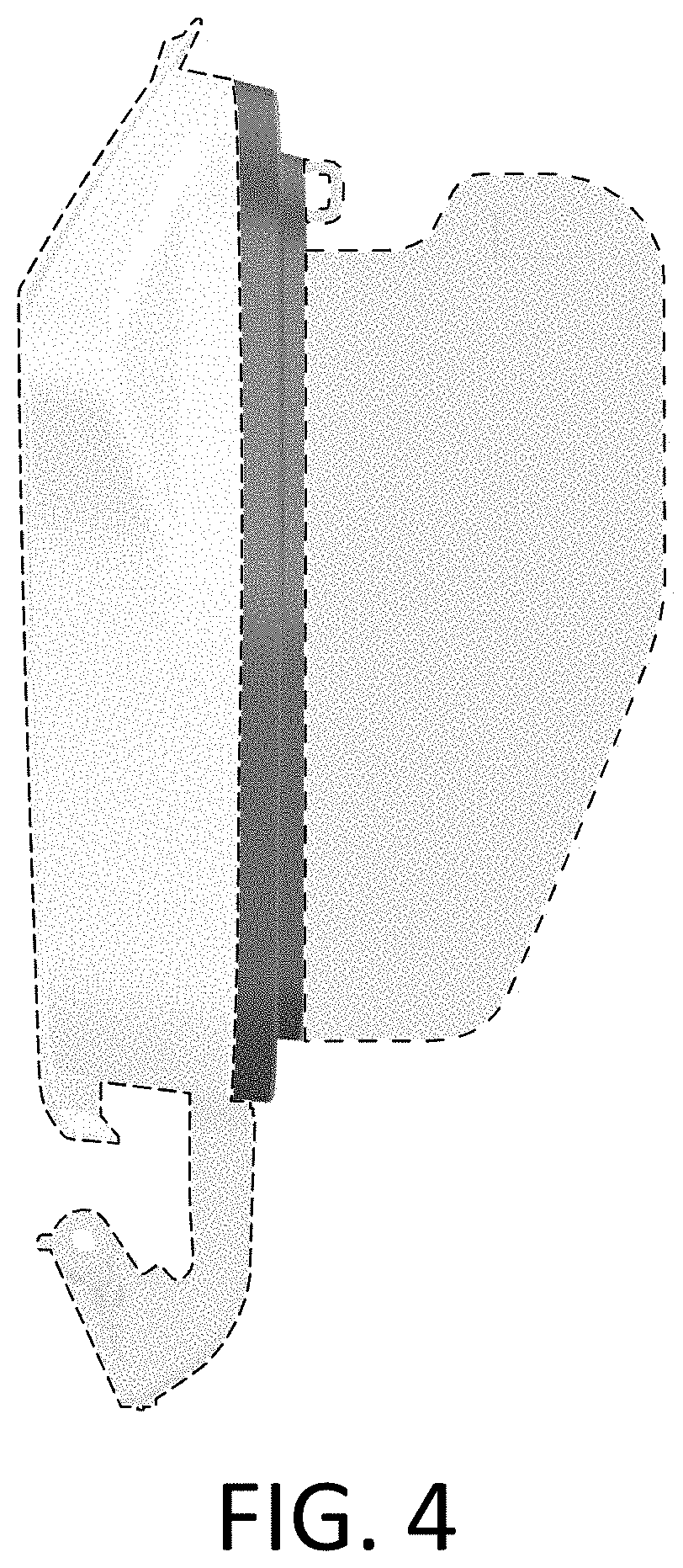 Patent USD0999697 Figure 4 – Vehicle storage door