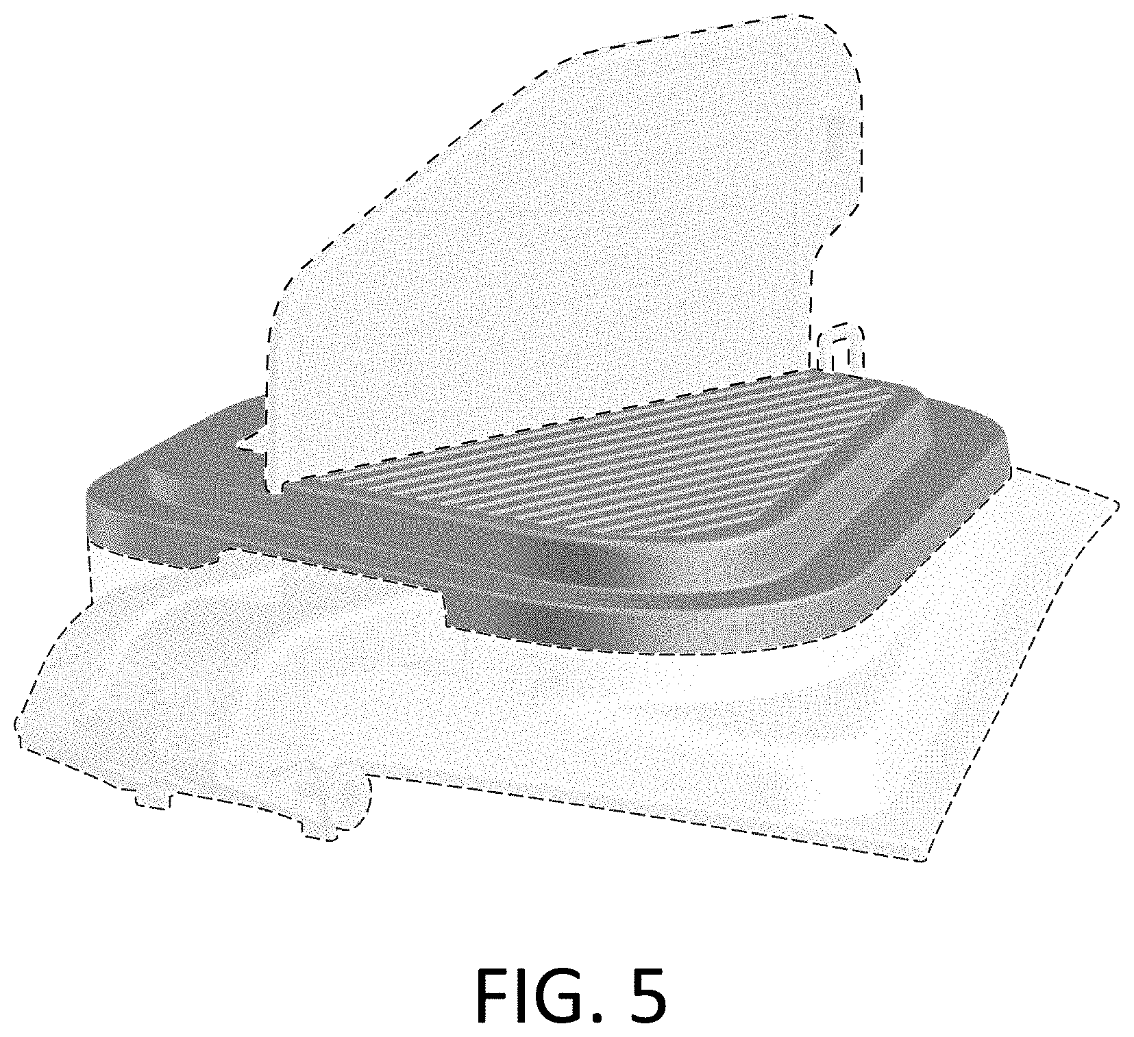 Patent USD0999697 Figure 5 – Vehicle storage door