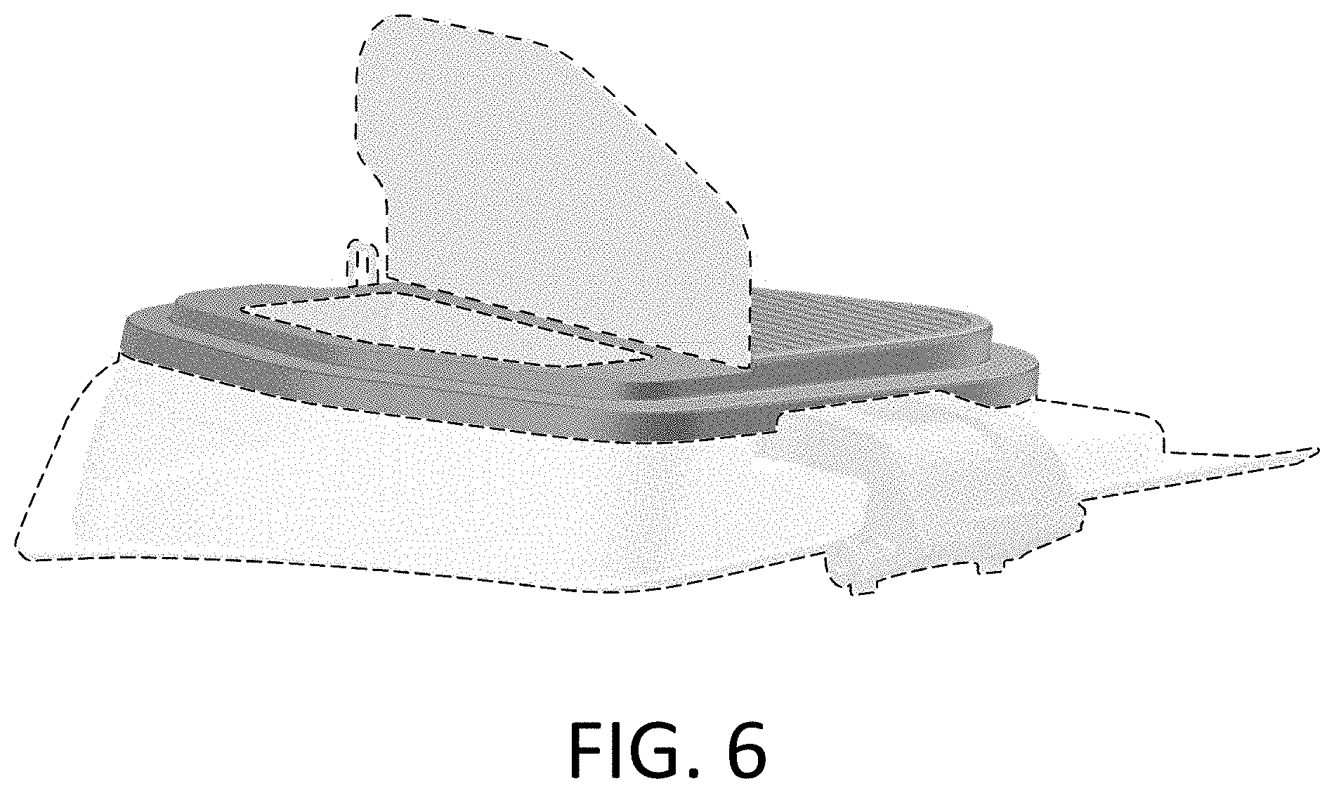 Patent USD0999697 Figure 6 – Vehicle storage door