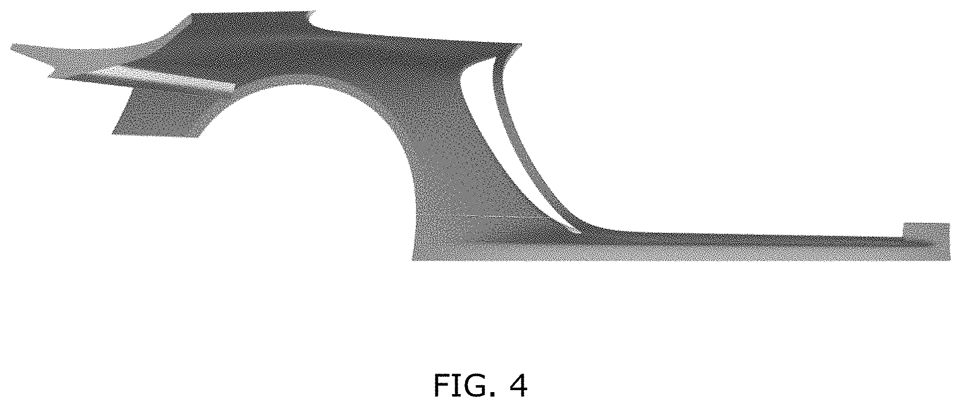 Patent USD0999698 Figure 4 – Motor vehicle body fender panel