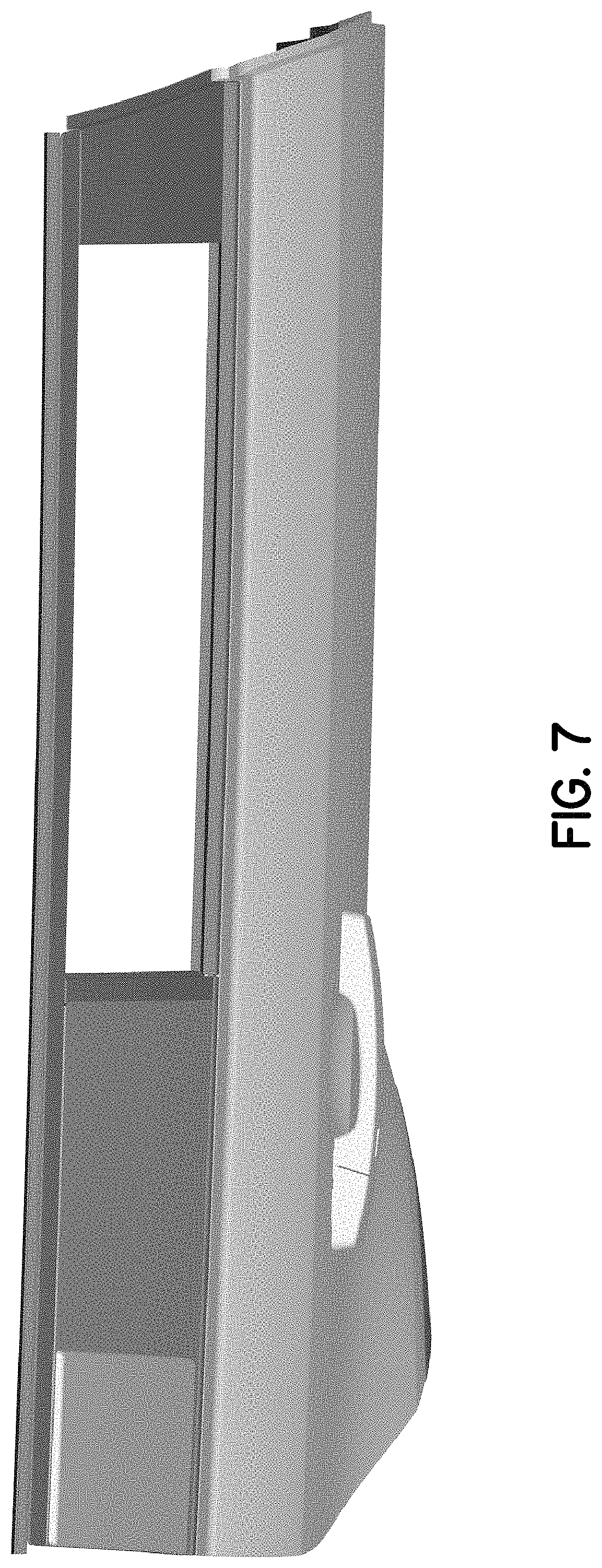 Patent USD0999699 Figure 7 – Vehicle door