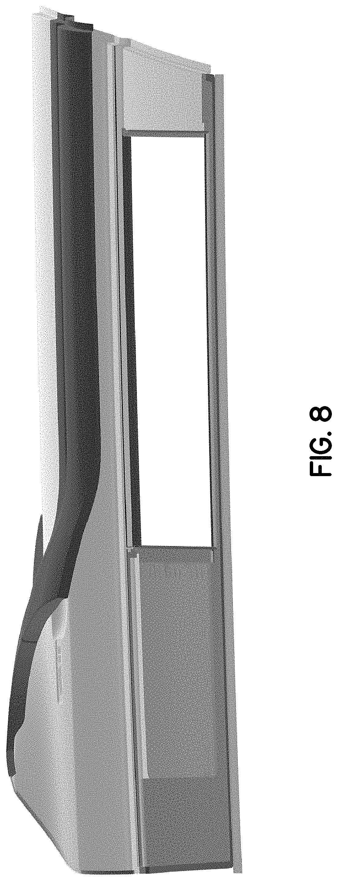 Patent USD0999699 Figure 8 – Vehicle door