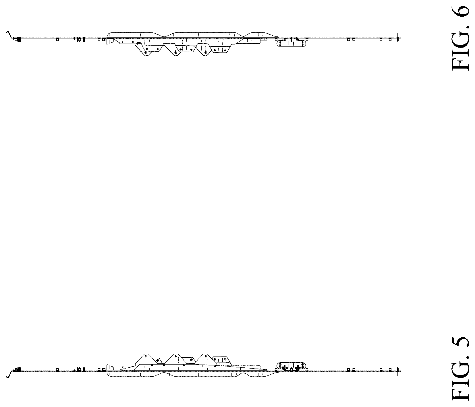 Patent USD0999708 Figure 5 – Modular wall mount for a vehicle