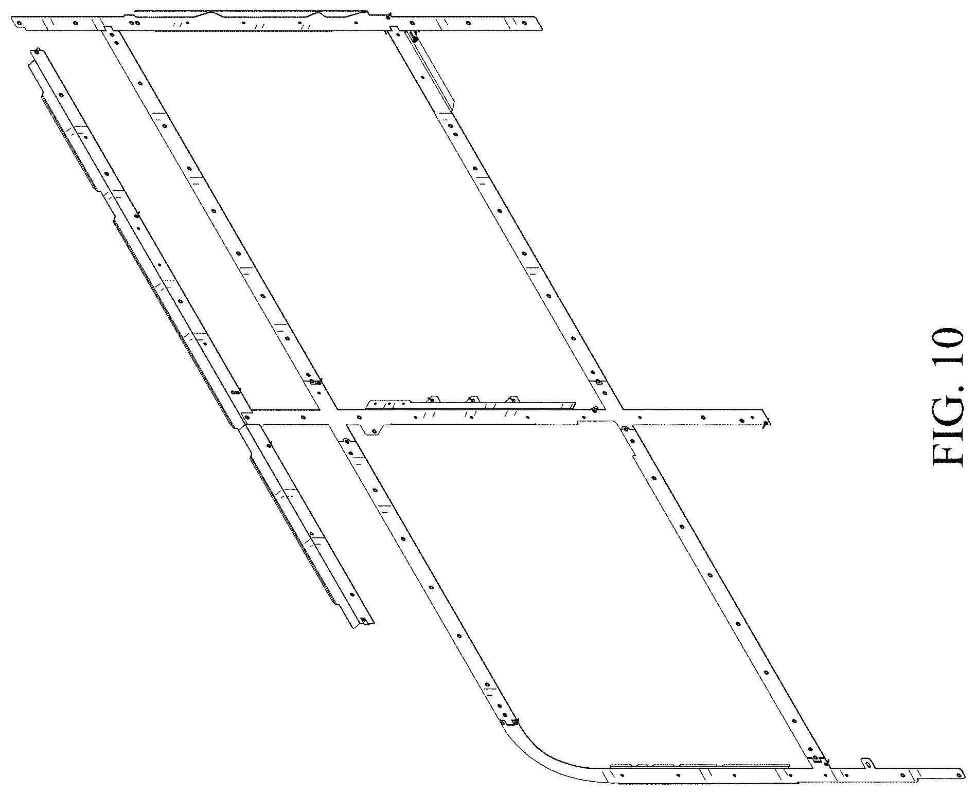 Patent USD0999708 Figure 8 – Modular wall mount for a vehicle