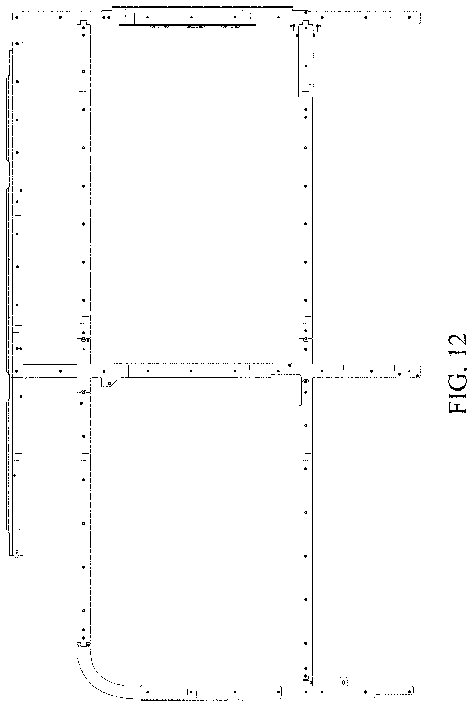 Patent USD0999708 Figure 10 – Modular wall mount for a vehicle