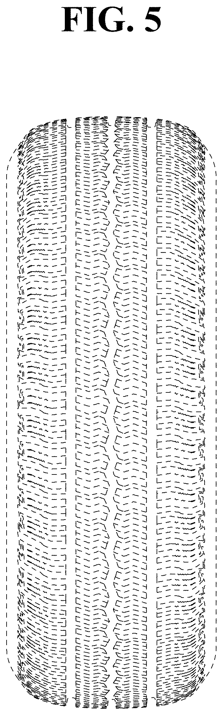Patent USD0999720 Figure 5 – Automobile tire