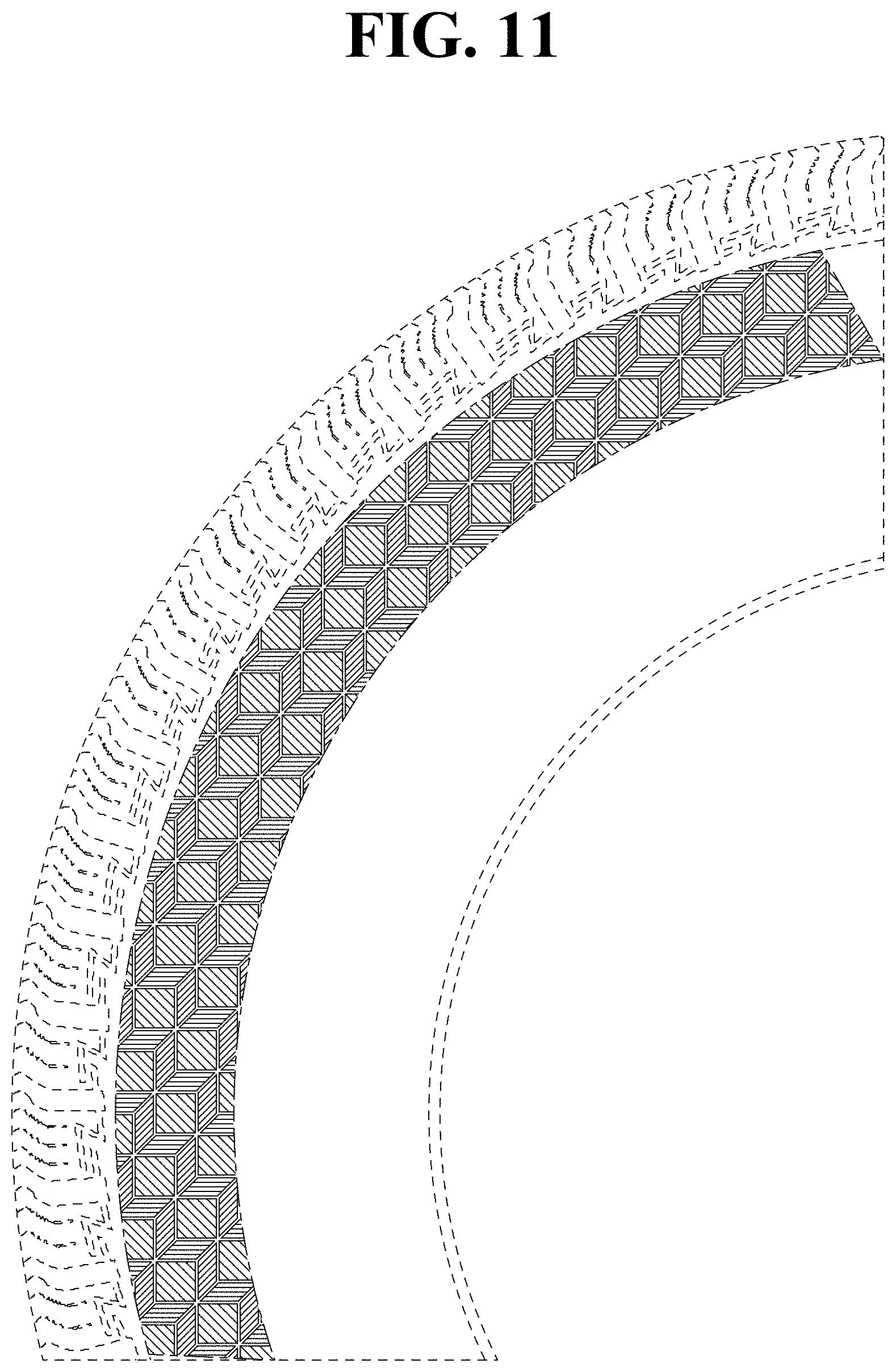 Patent USD0999720 Figure 11 – Automobile tire