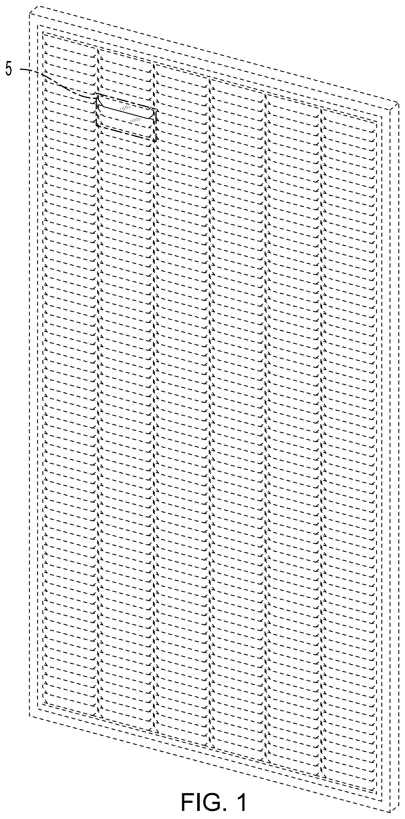 Patent USD0999723 Figure 1 – Solar panel