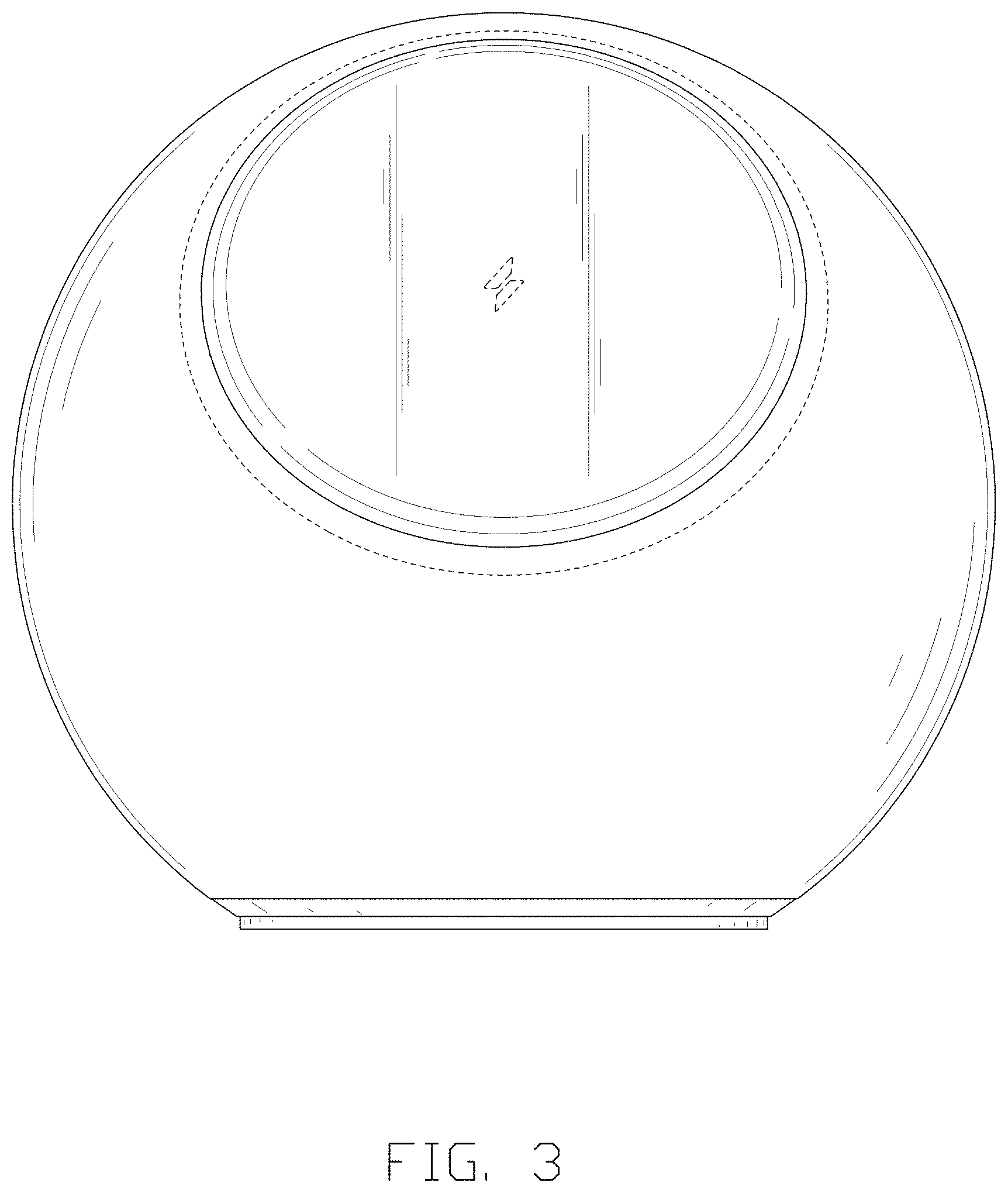 Patent USD0999729 Figure 3 – Charging station