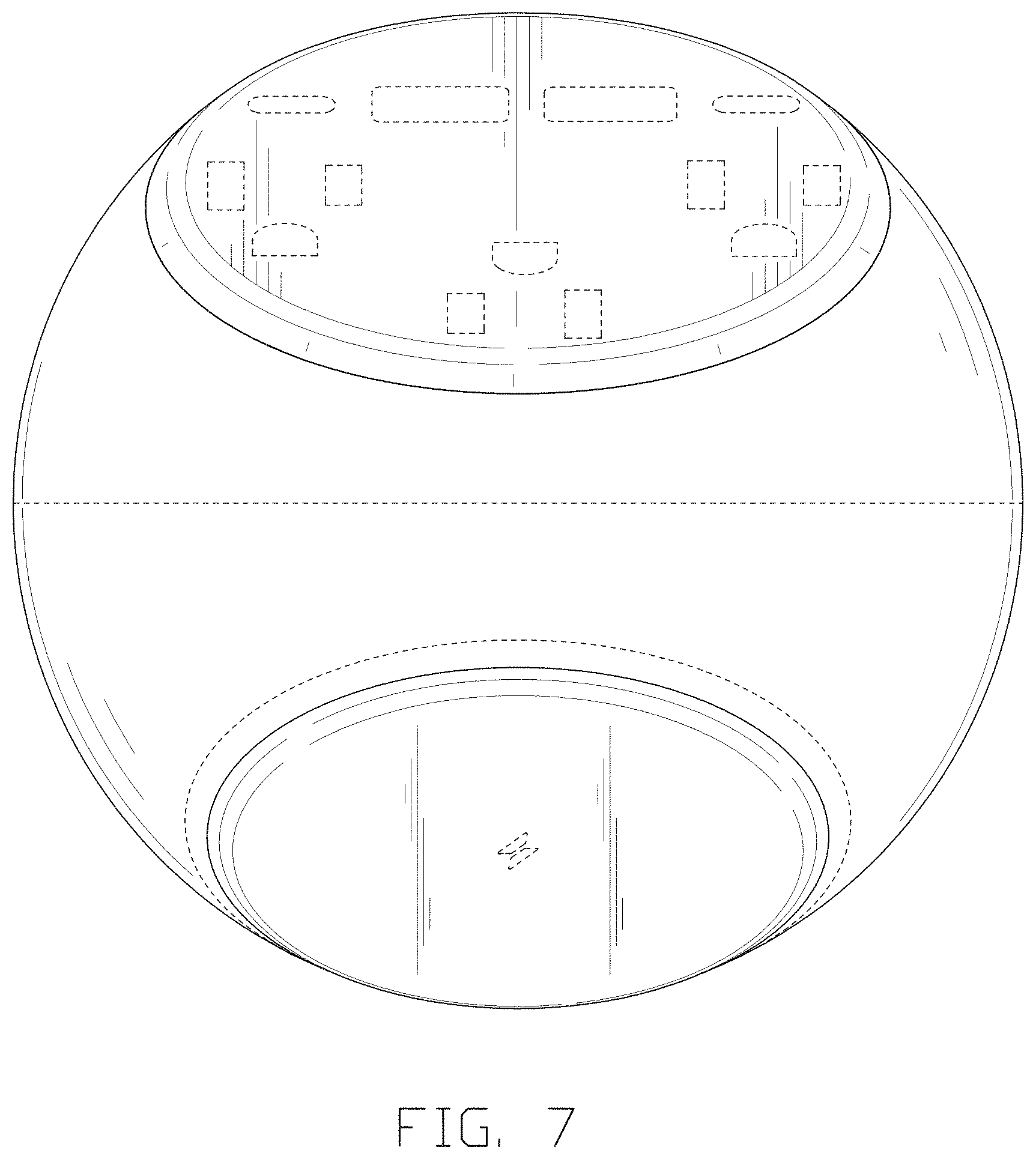 Patent USD0999729 Figure 7 – Charging station