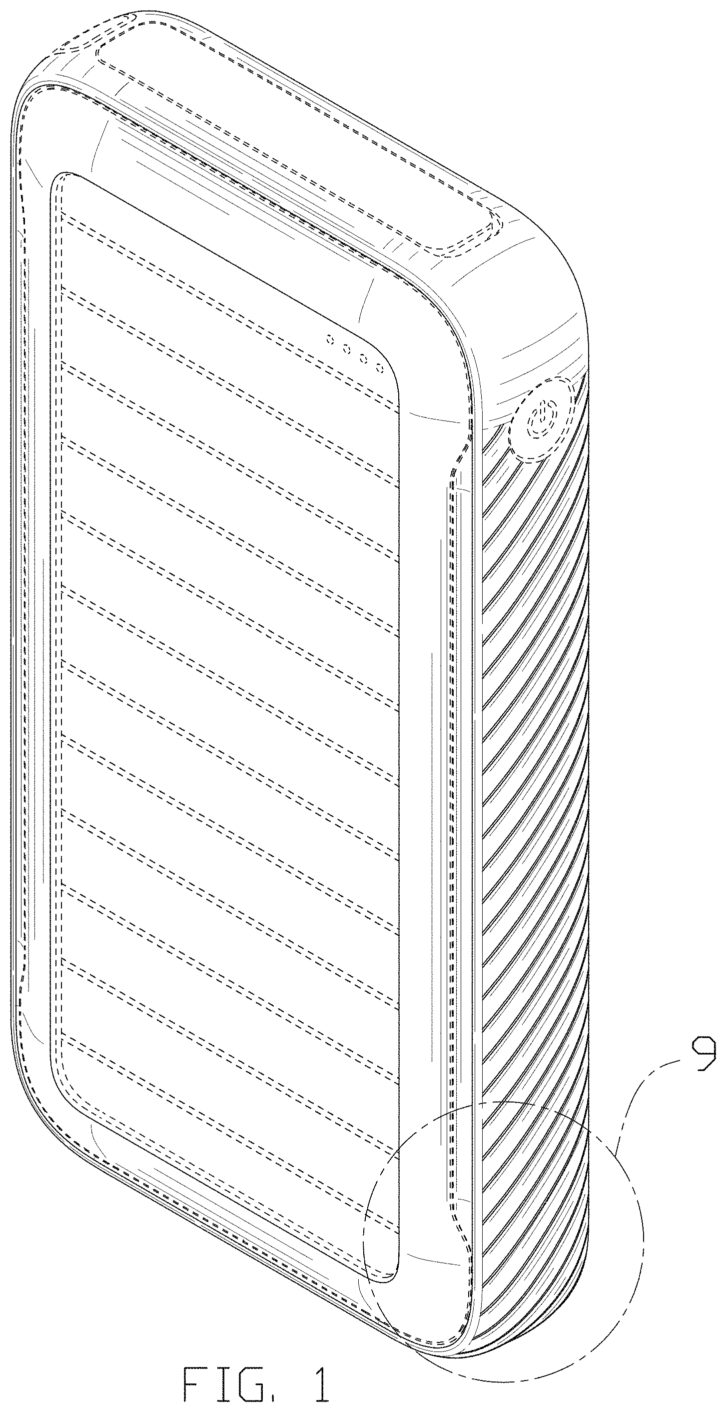 Patent USD0999732 — Power bank — Figure 1