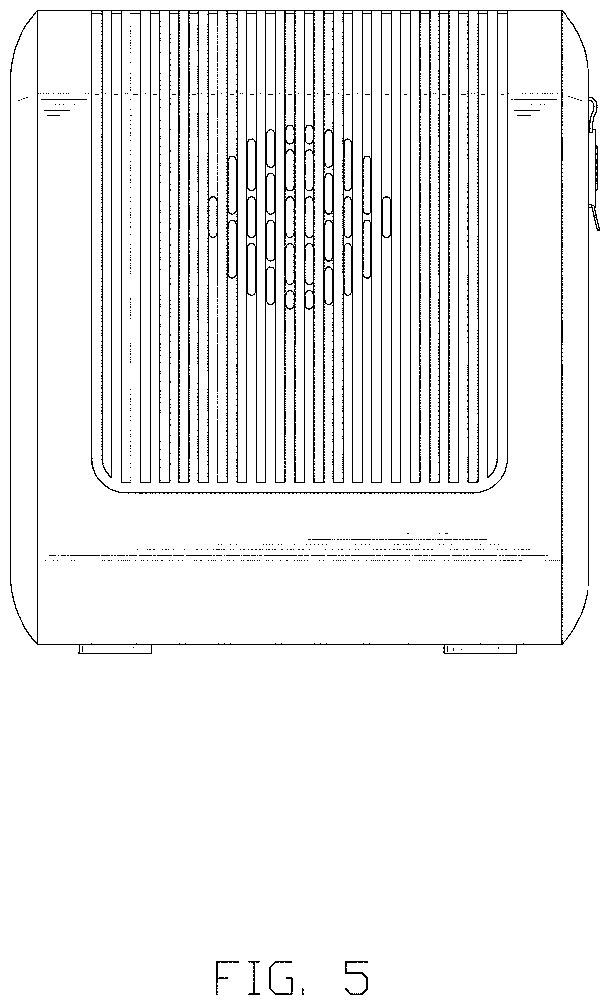 Patent USD0999733 Figure 5 – Portable power supply