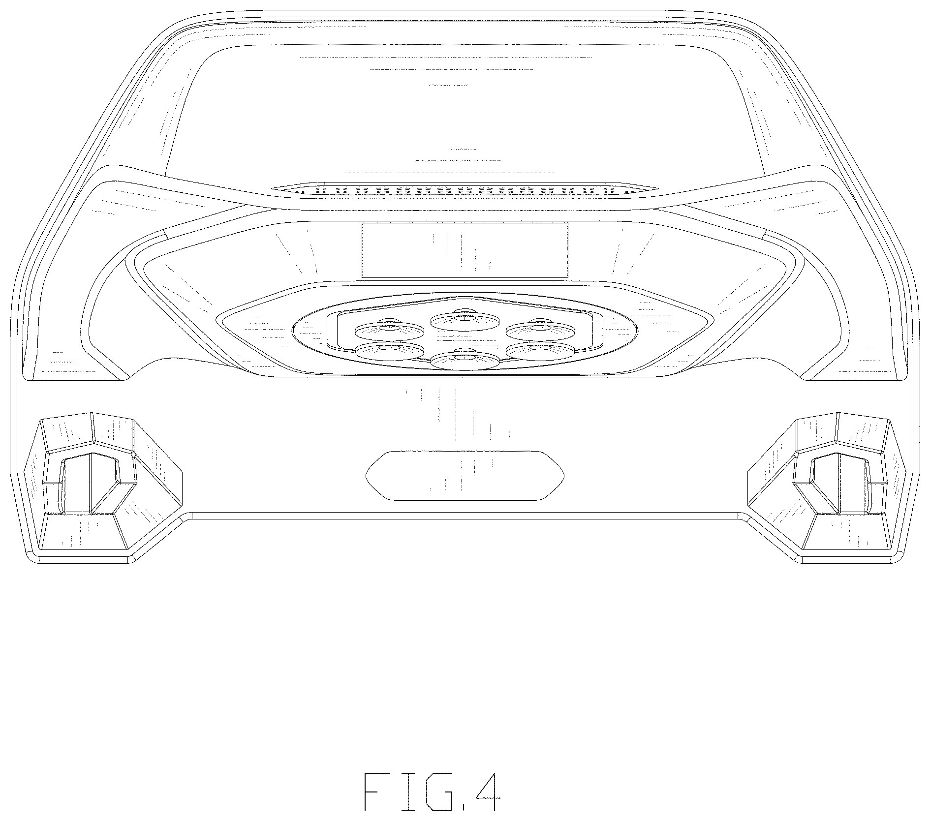 Patent USD0999734 Figure 4 – Car wireless charger