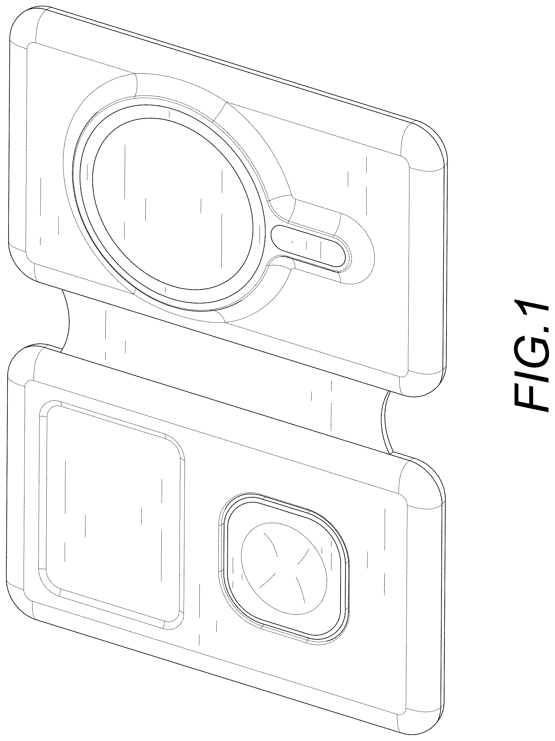 Patent USD0999735 Figure 1 – Wireless charger