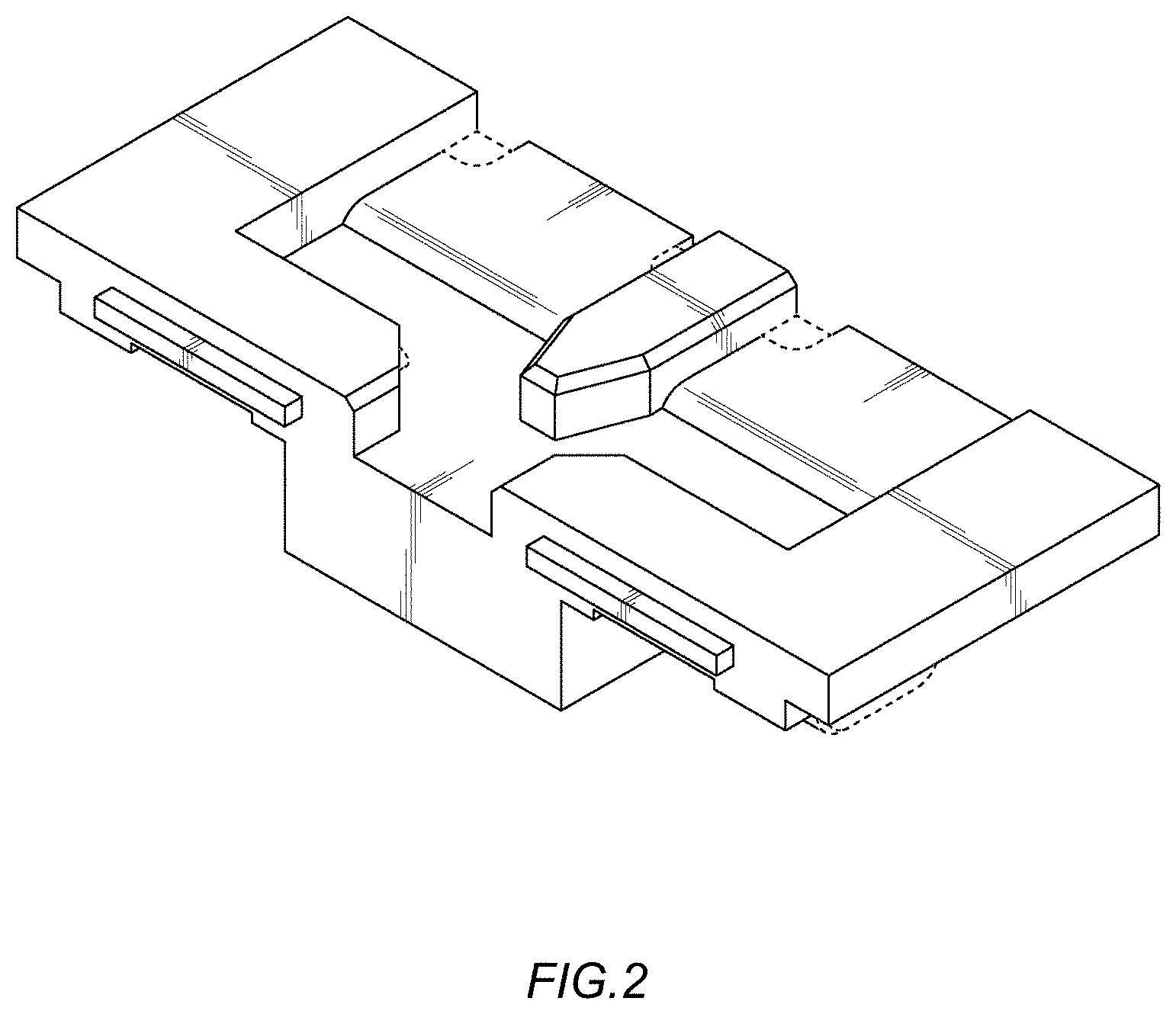 Patent USD0999740 Figure 2 – Electrical connector