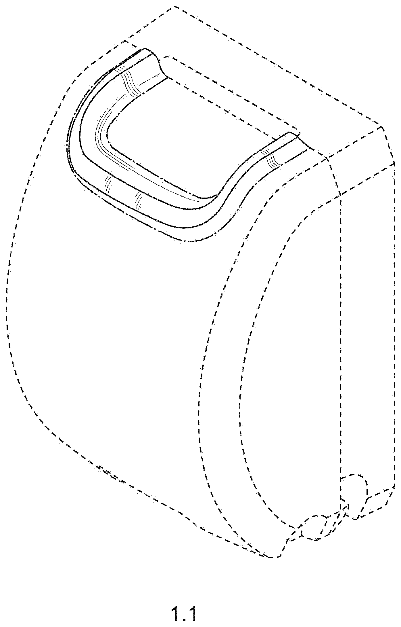 Patent USD0999745 Figure 1 – Cover for electrical plugs