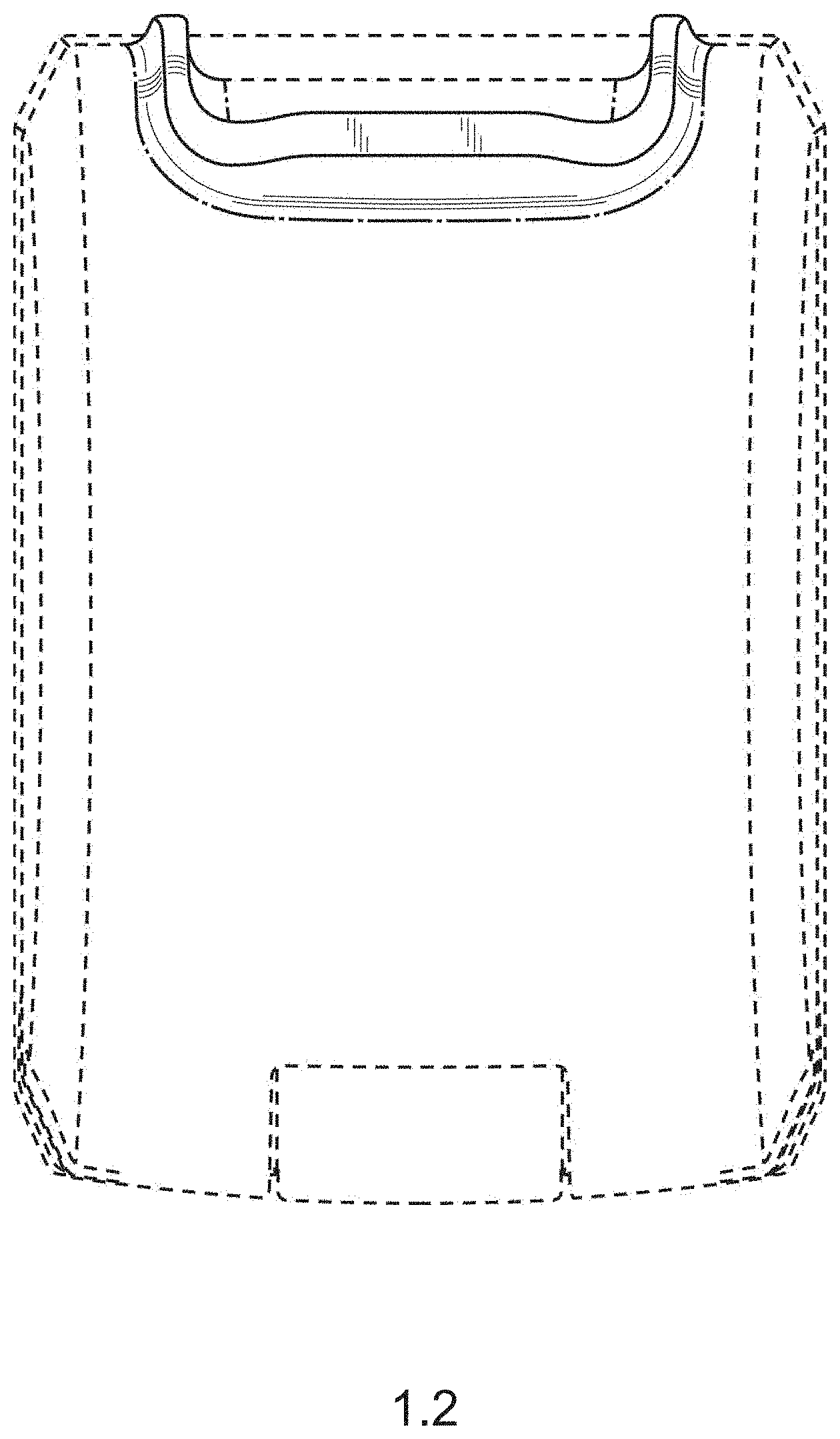 Patent USD0999745 Figure 2 – Cover for electrical plugs