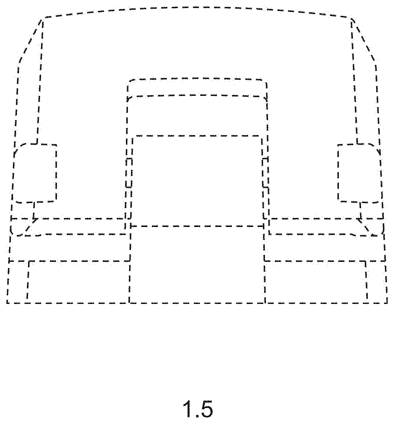 Patent USD0999745 Figure 5 – Cover for electrical plugs