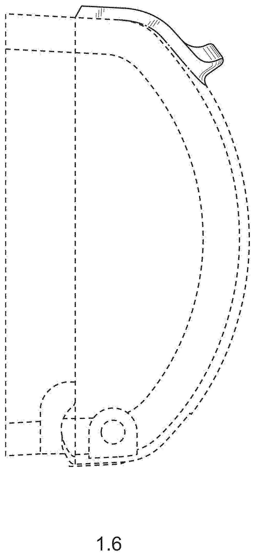 Patent USD0999745 Figure 6 – Cover for electrical plugs