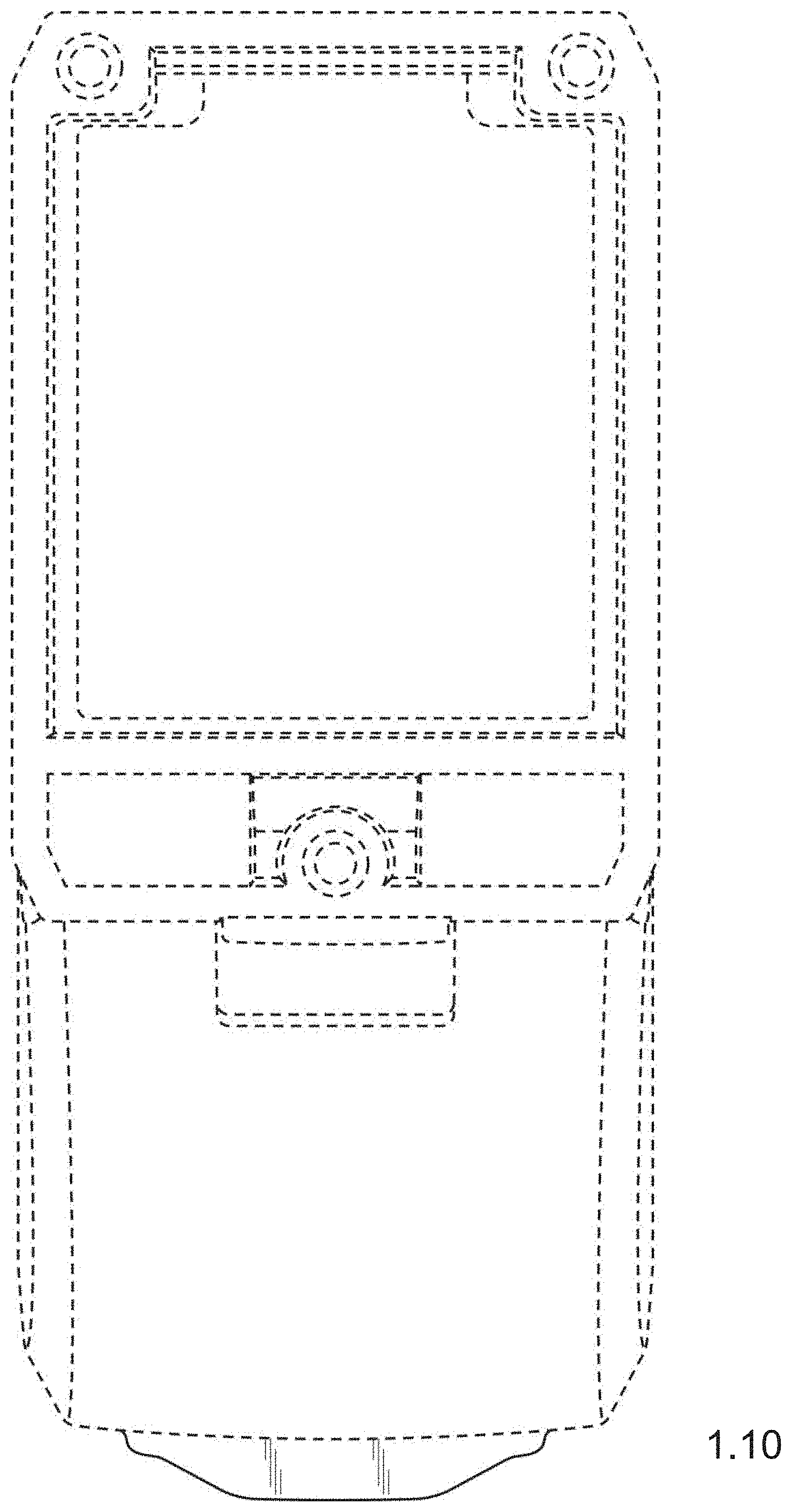 Patent USD0999745 Figure 10 – Cover for electrical plugs