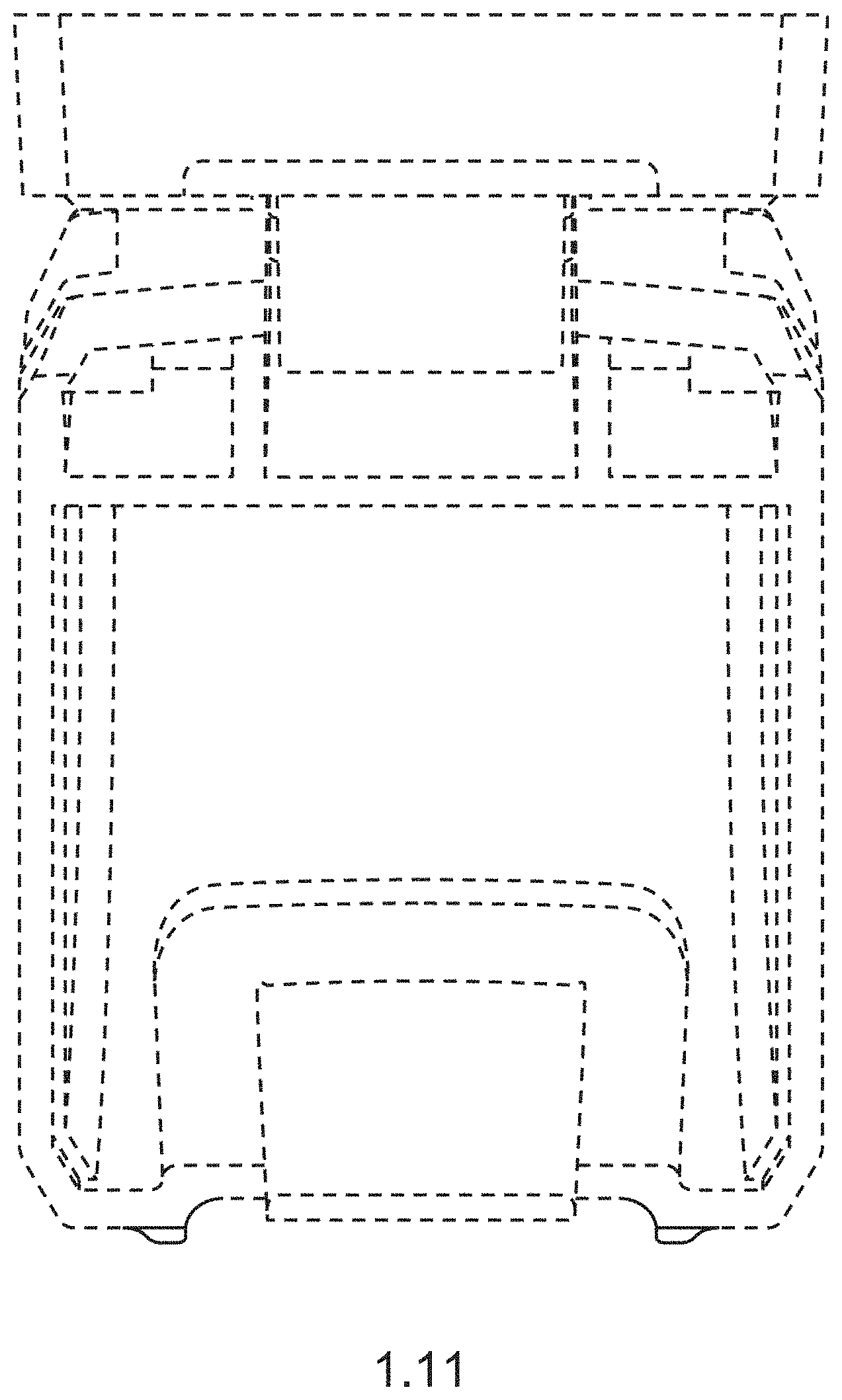 Patent USD0999745 Figure 11 – Cover for electrical plugs