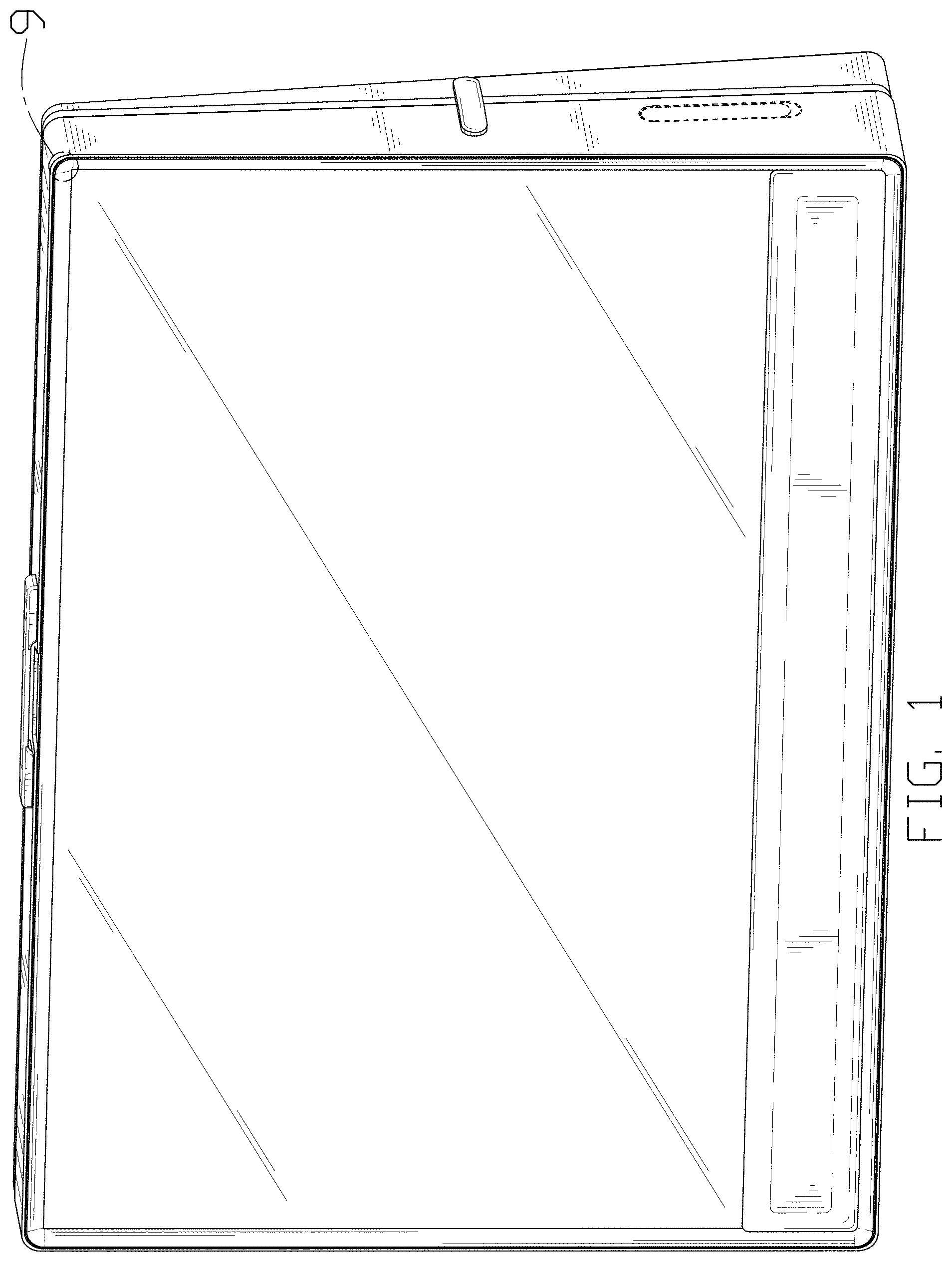 Patent USD0999749 Figure 1 – Television