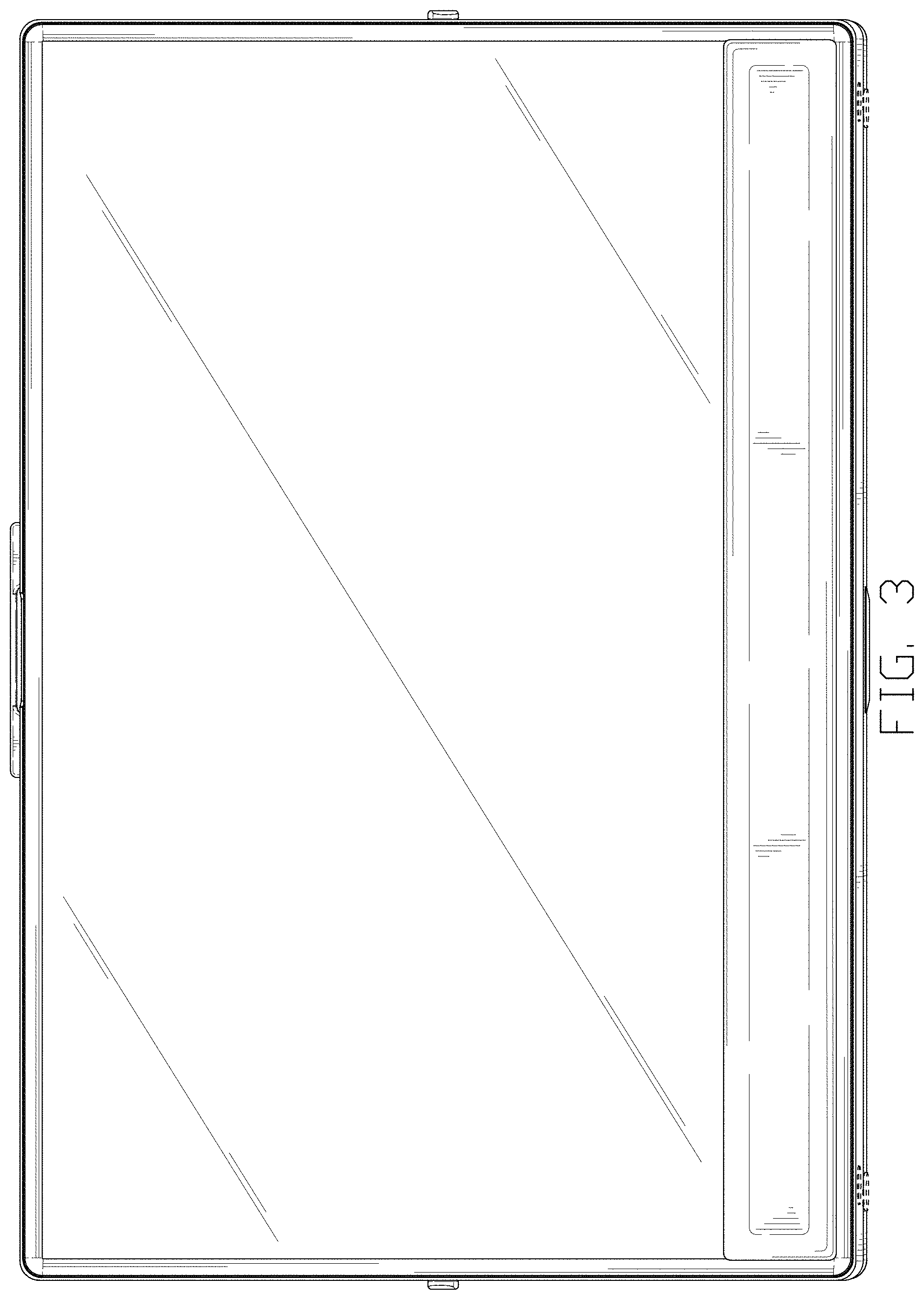 Patent USD0999749 Figure 3 – Television