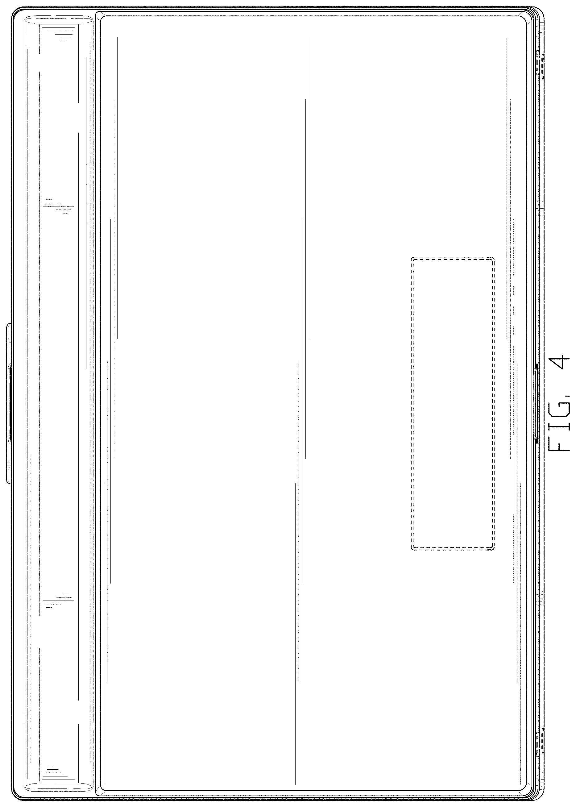 Patent USD0999749 Figure 4 – Television