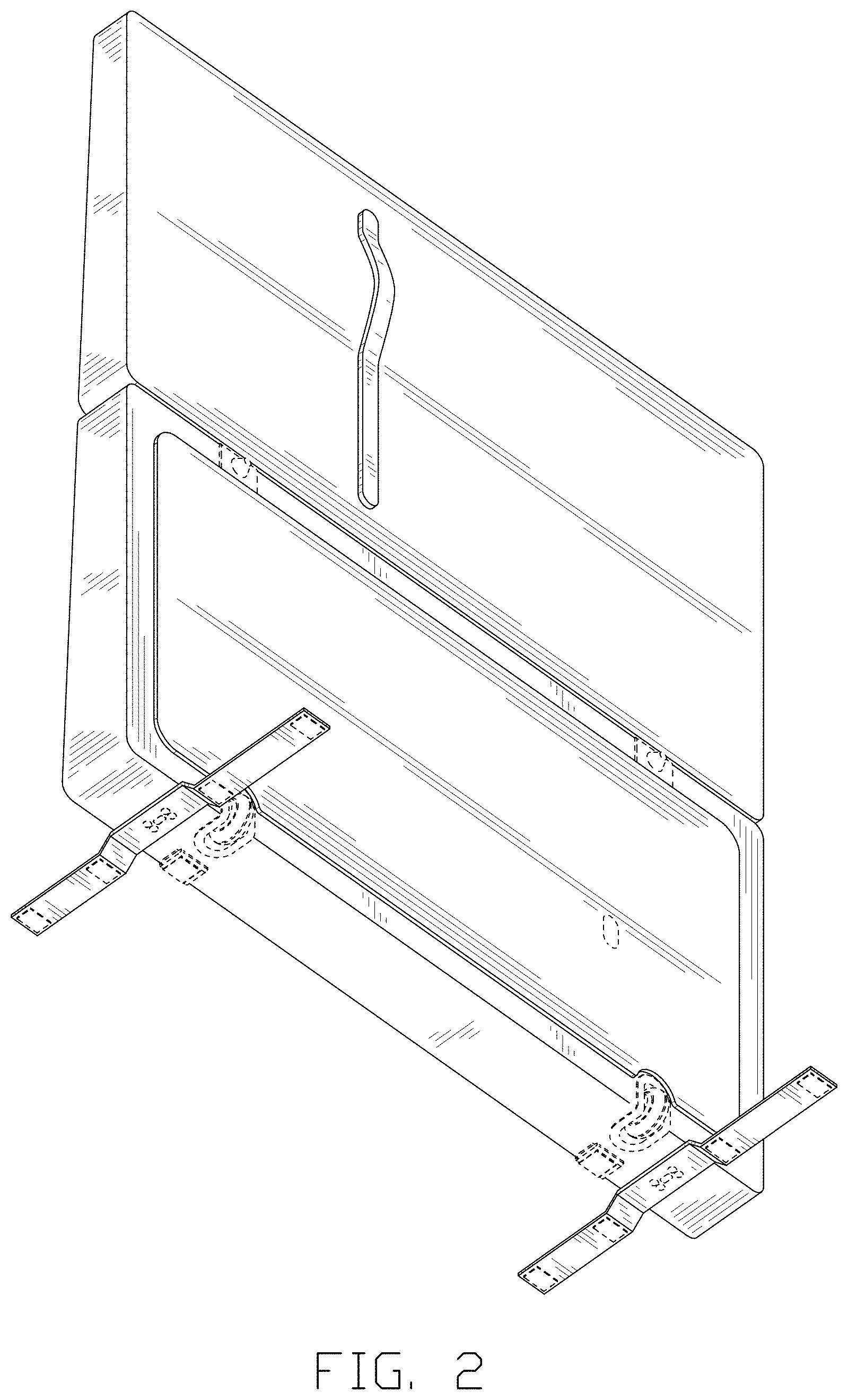 Patent USD0999750 Figure 2 – Television