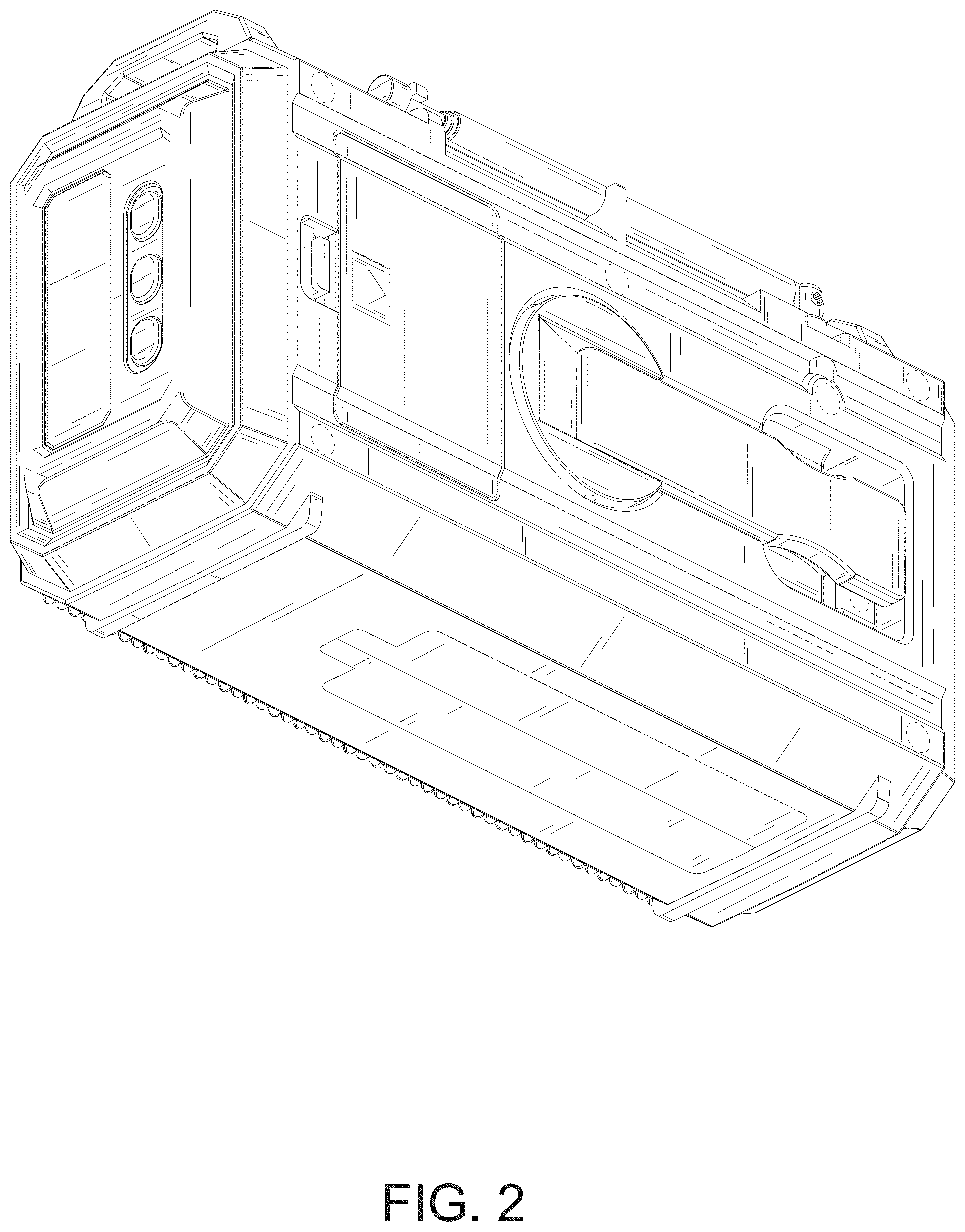 Patent USD0999753 Figure 2 – Emergency radio