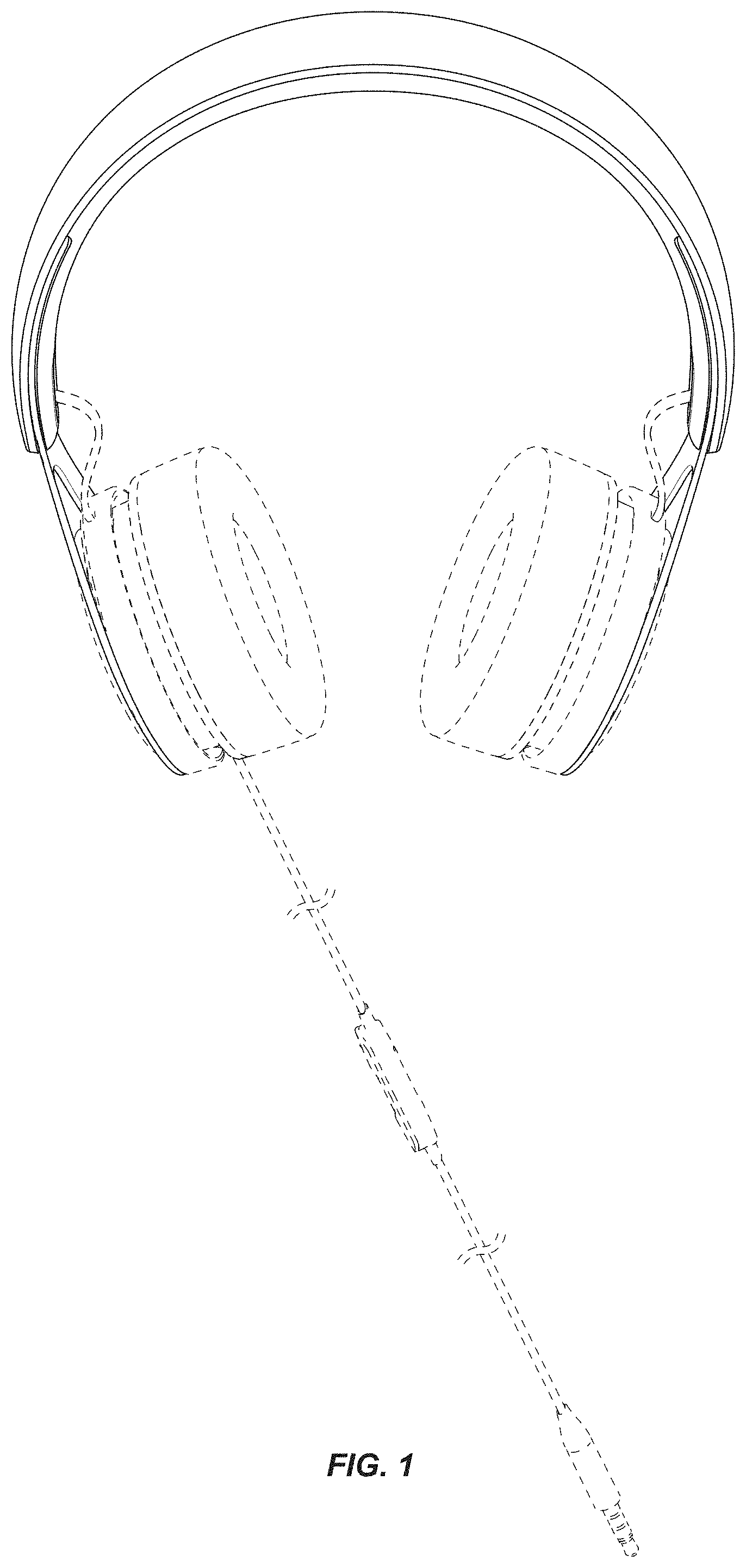 Patent USD0999757 Figure 1 – Headphones