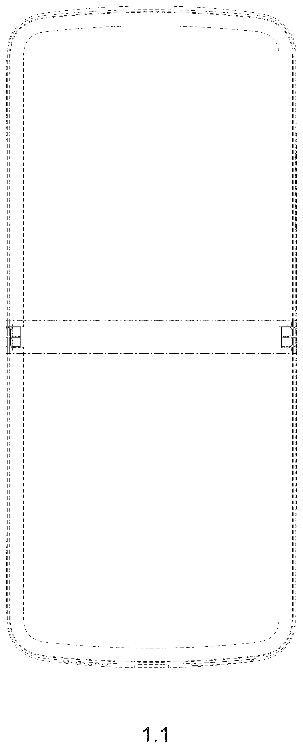 Patent USD0999761 — Mobile phone — Figure 1