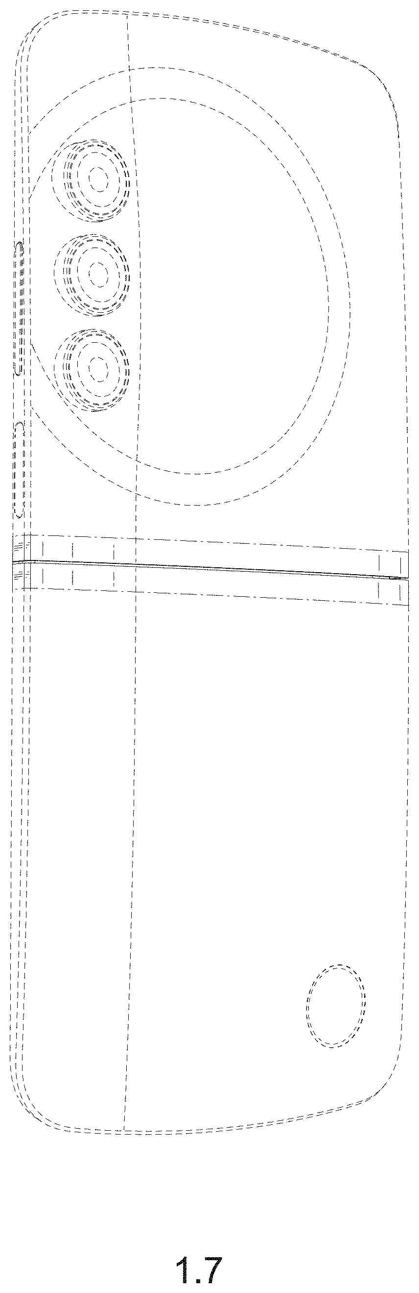 Patent USD0999761 Figure 7 – Mobile phone