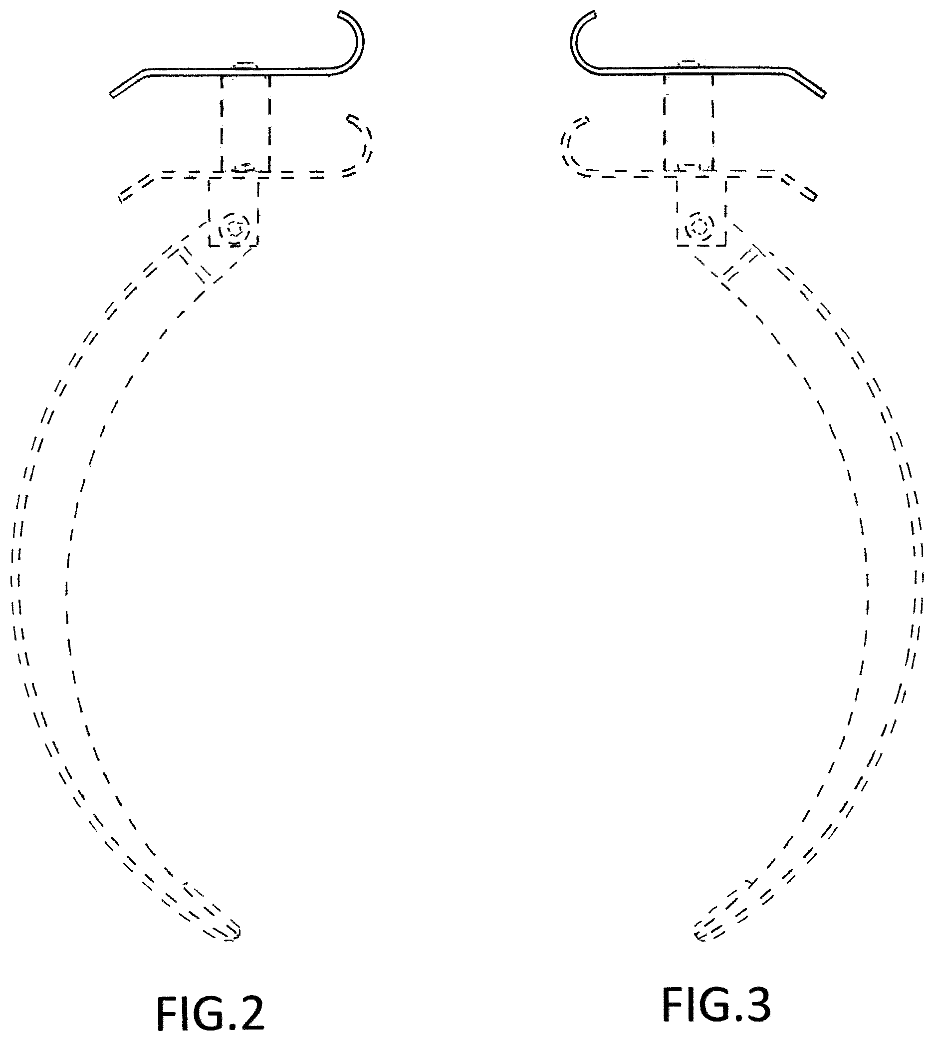 Patent USD0999791 Figure 2 – Fully adjustable air deflector system for snow plow blades