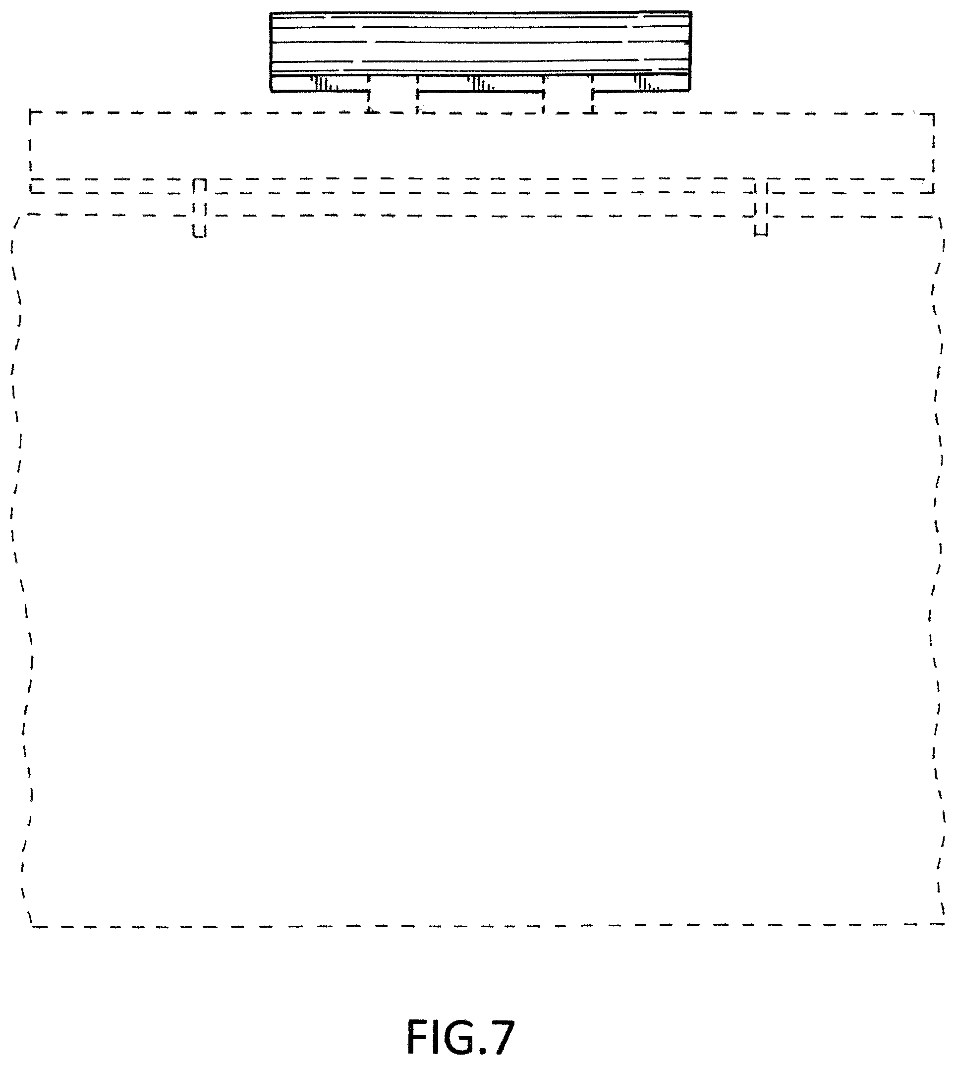 Patent USD0999791 Figure 5 – Fully adjustable air deflector system for snow plow blades