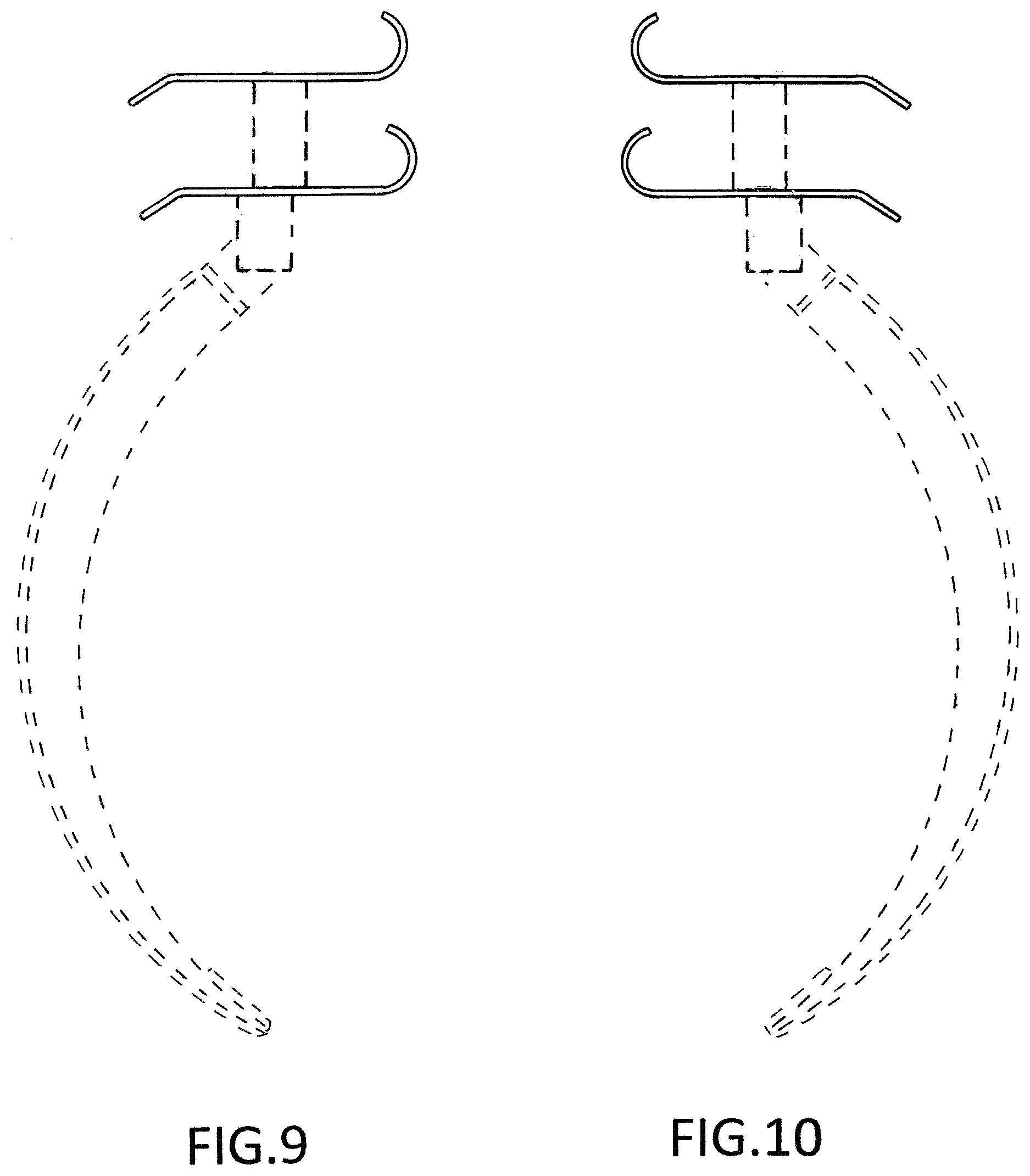 Patent USD0999791 Figure 7 – Fully adjustable air deflector system for snow plow blades