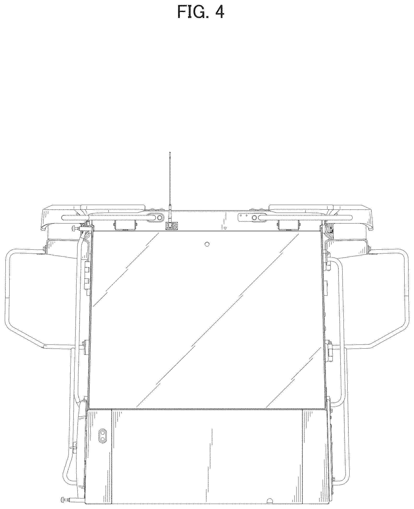 Patent USD0999792 Figure 4 – Cabin for construction machine