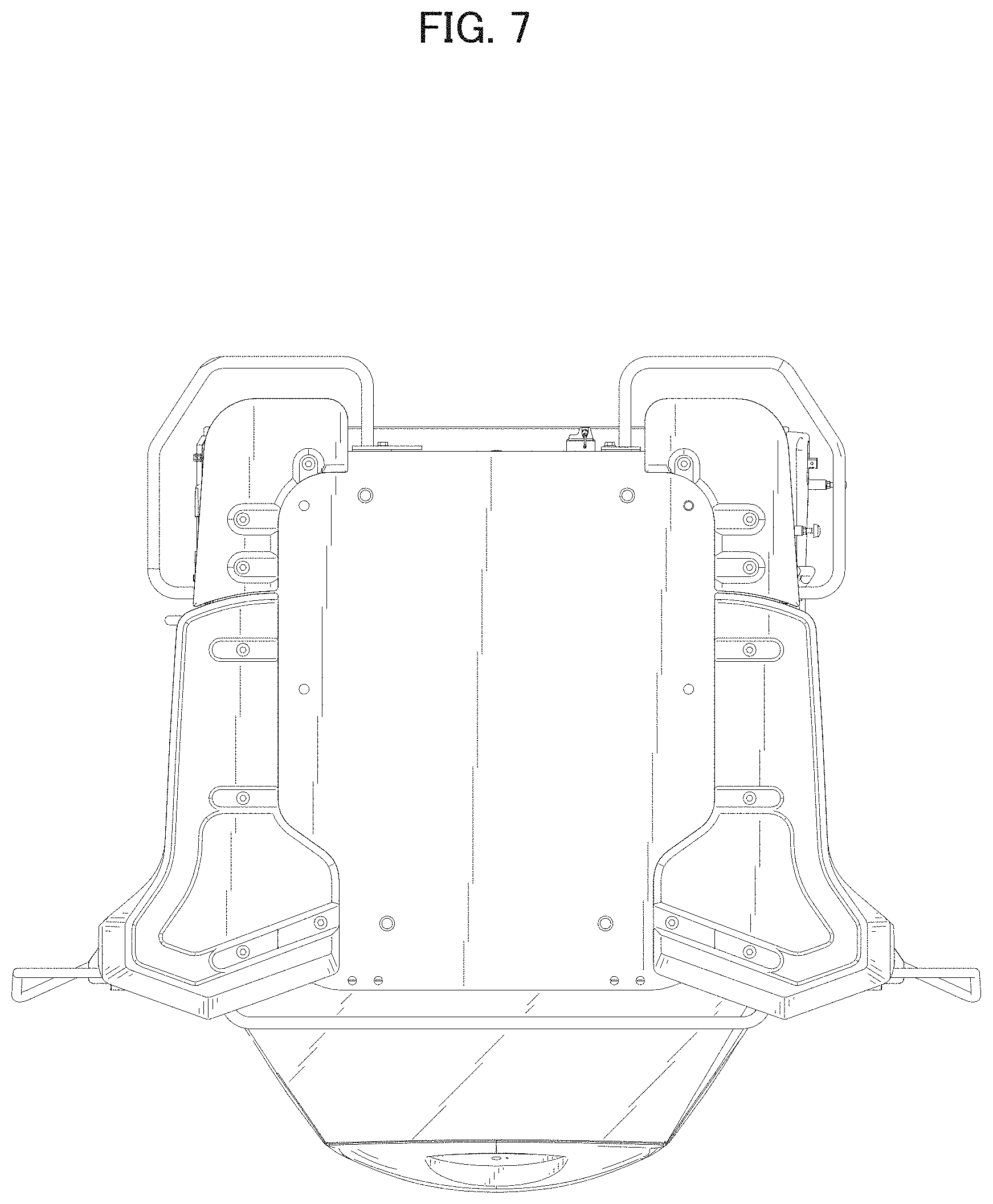 Patent USD0999792 Figure 7 – Cabin for construction machine