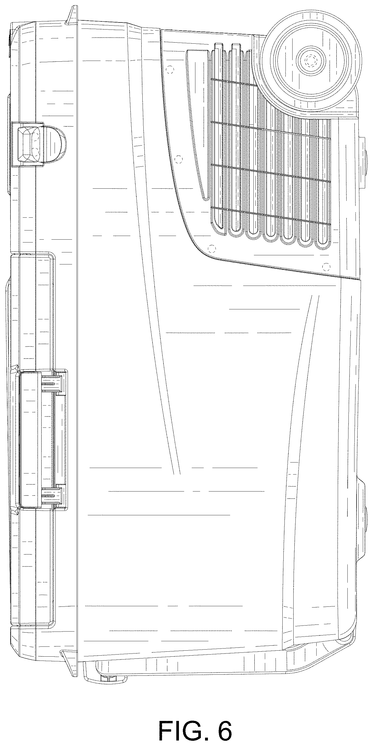 Patent USD0999793 Figure 6 – Refrigerator