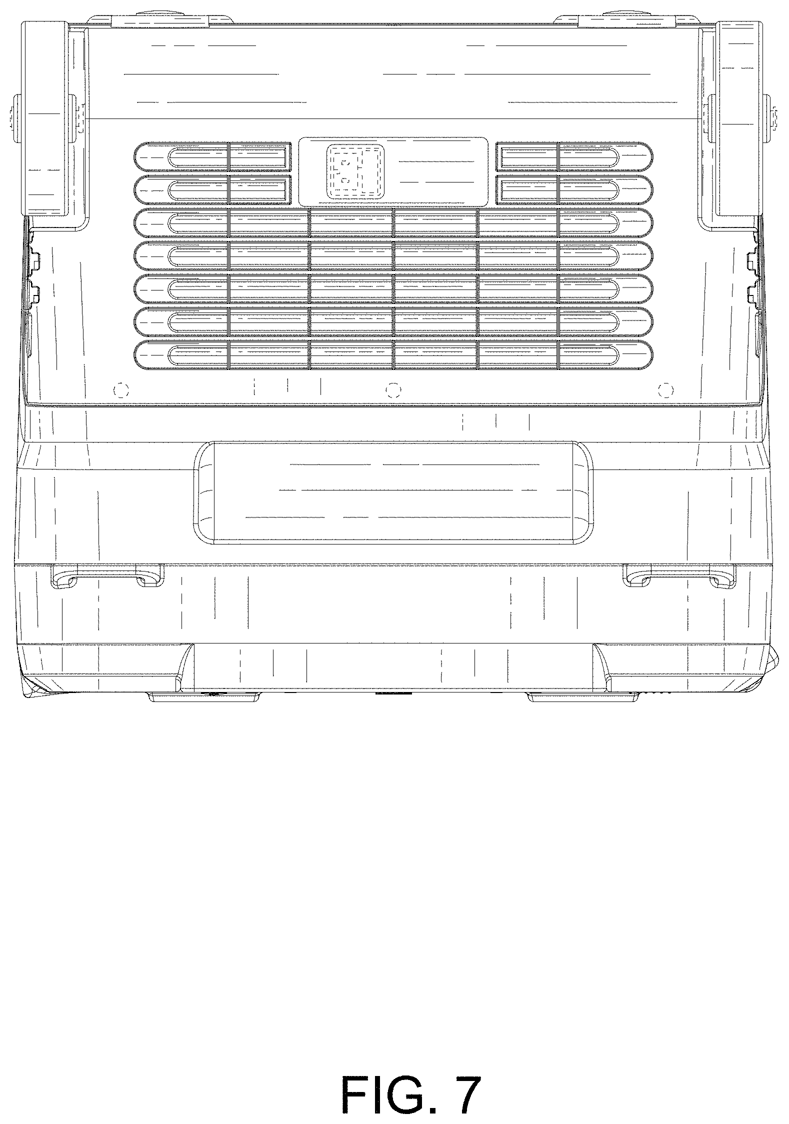 Patent USD0999793 Figure 7 – Refrigerator