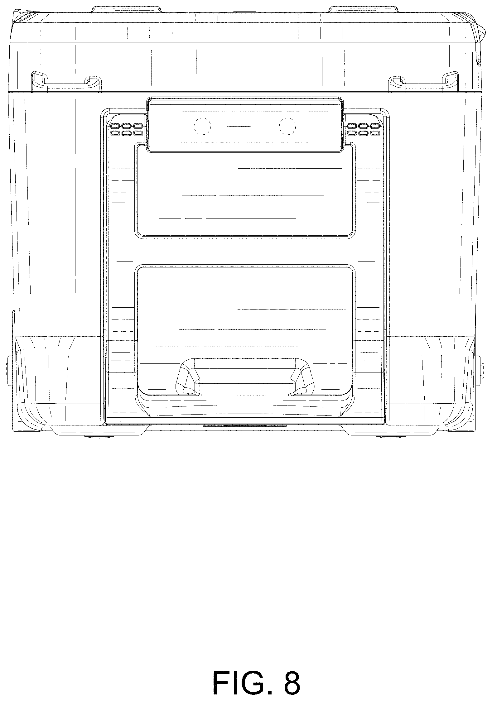 Patent USD0999793 Figure 8 – Refrigerator