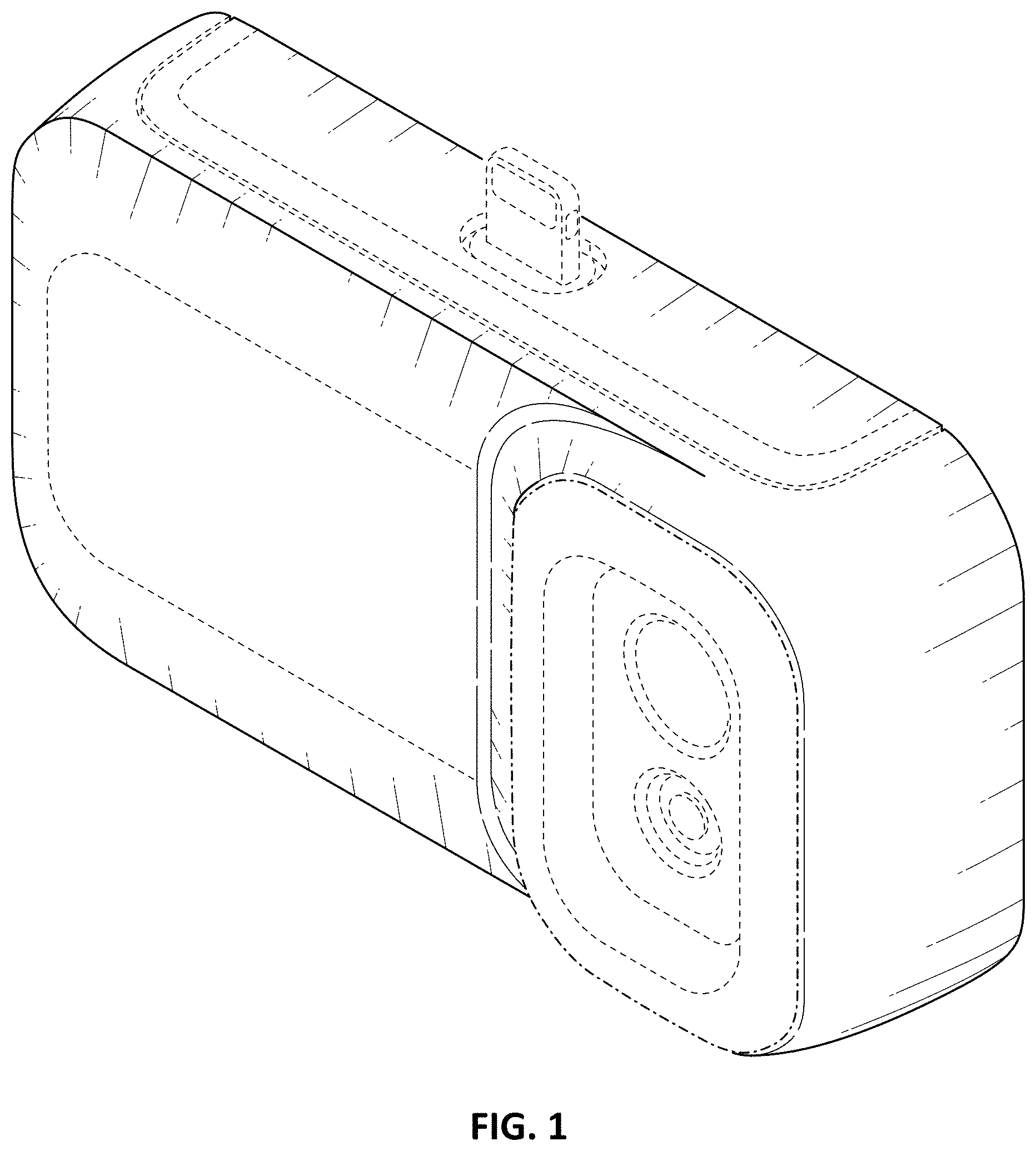Patent USD0999801 Figure 1 – Camera