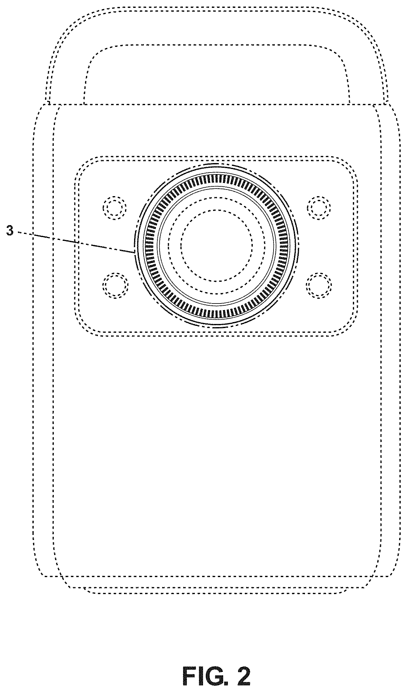 Patent USD0999810 Figure 2 – Laser projector