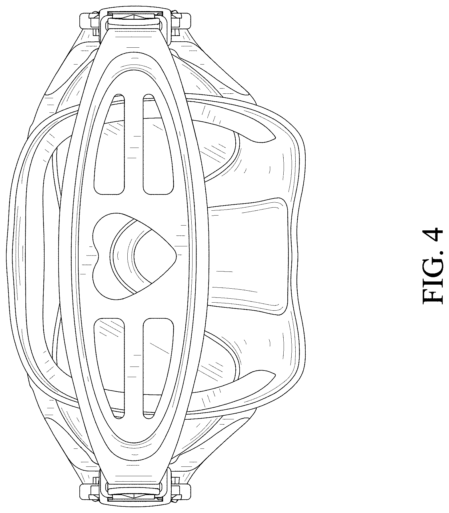 Patent USD0999813 Figure 4 – Swim mask