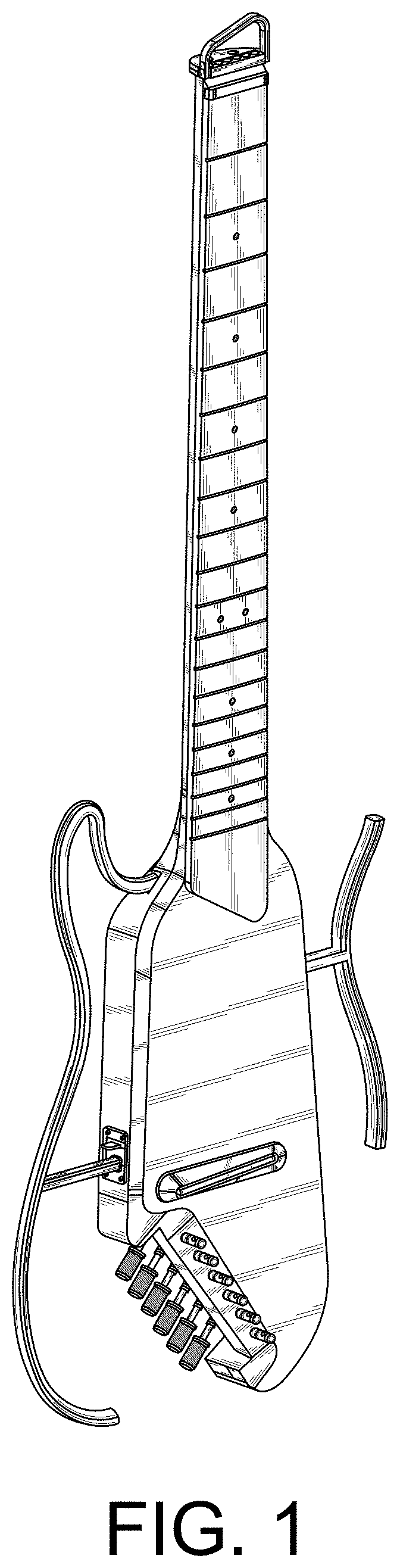 Patent USD0999815 Figure 1 – Guitar