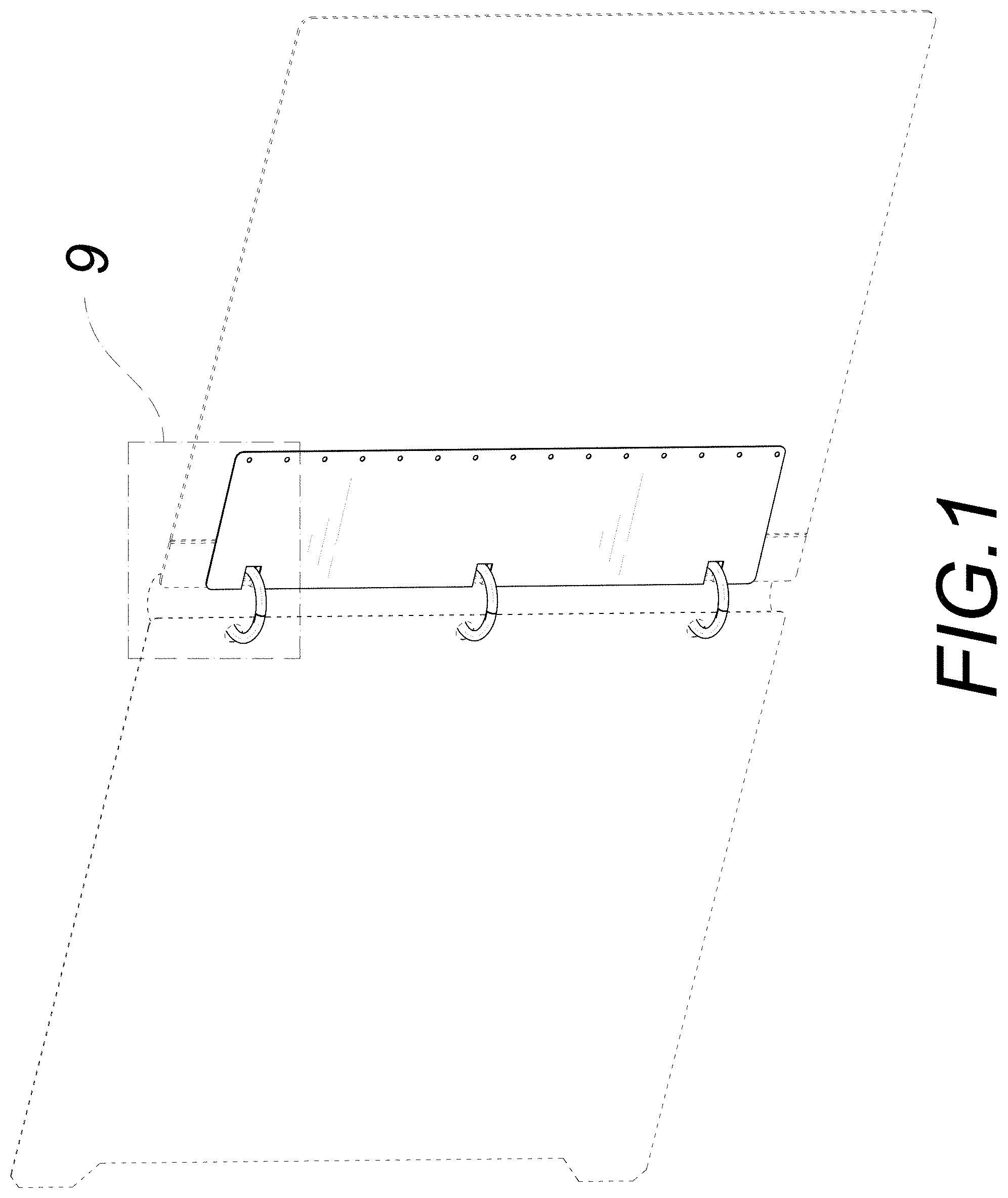 Patent USD0999821 Figure 1 – Notebook