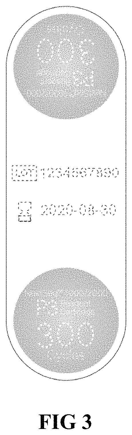 Patent USD0999827 Figure 3 – Cartridge label