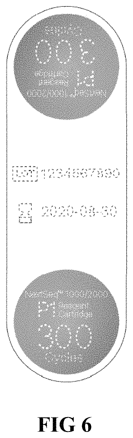 Patent USD0999827 Figure 6 – Cartridge label