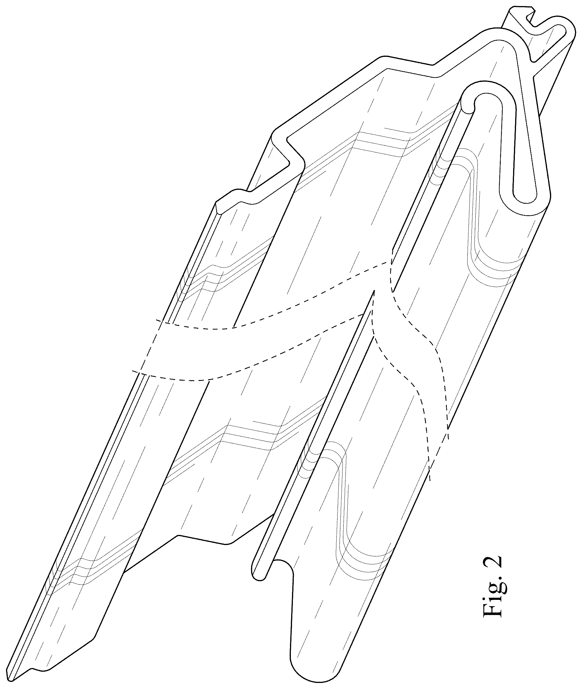 Patent USD0999828 Figure 2 – Display clip